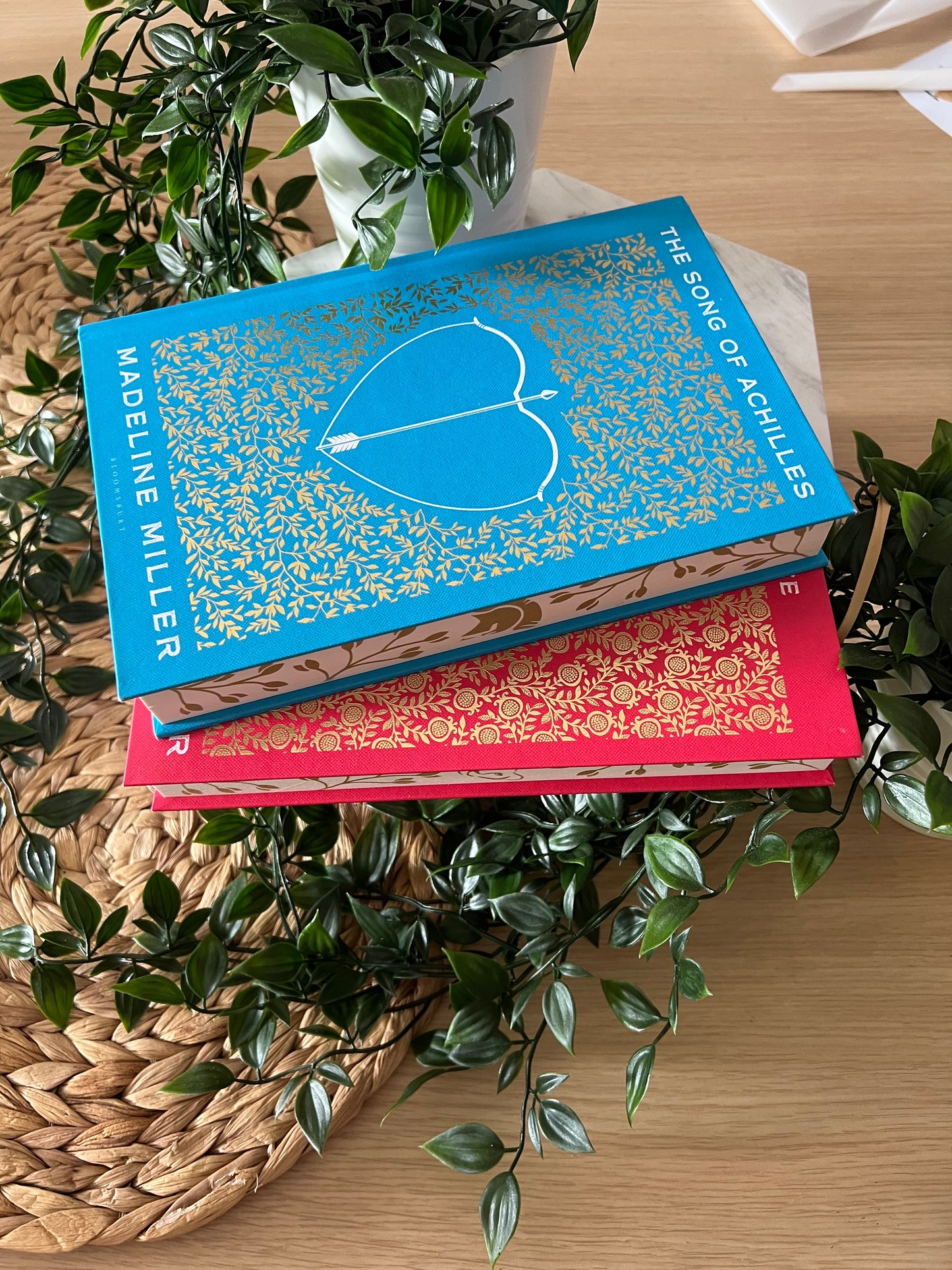 The Song of Achilles & Circe Sprayed Edge Hardback BUNDLE DEAL (UK edition)