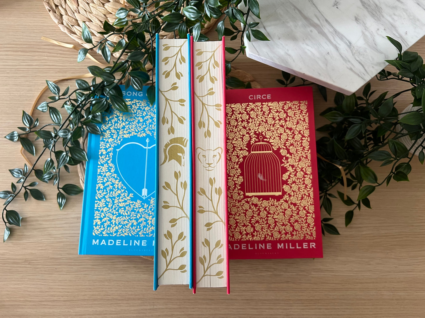 The Song of Achilles & Circe Sprayed Edge Hardback BUNDLE DEAL (UK edition)