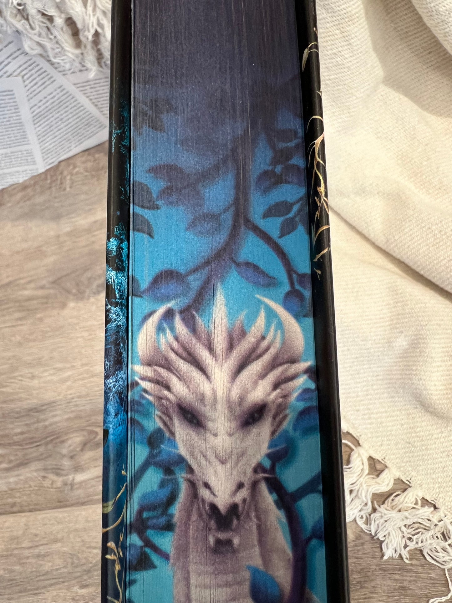 SECONDS SALE - Throne of Secrets Sprayed Edge Hardback (UK edition)