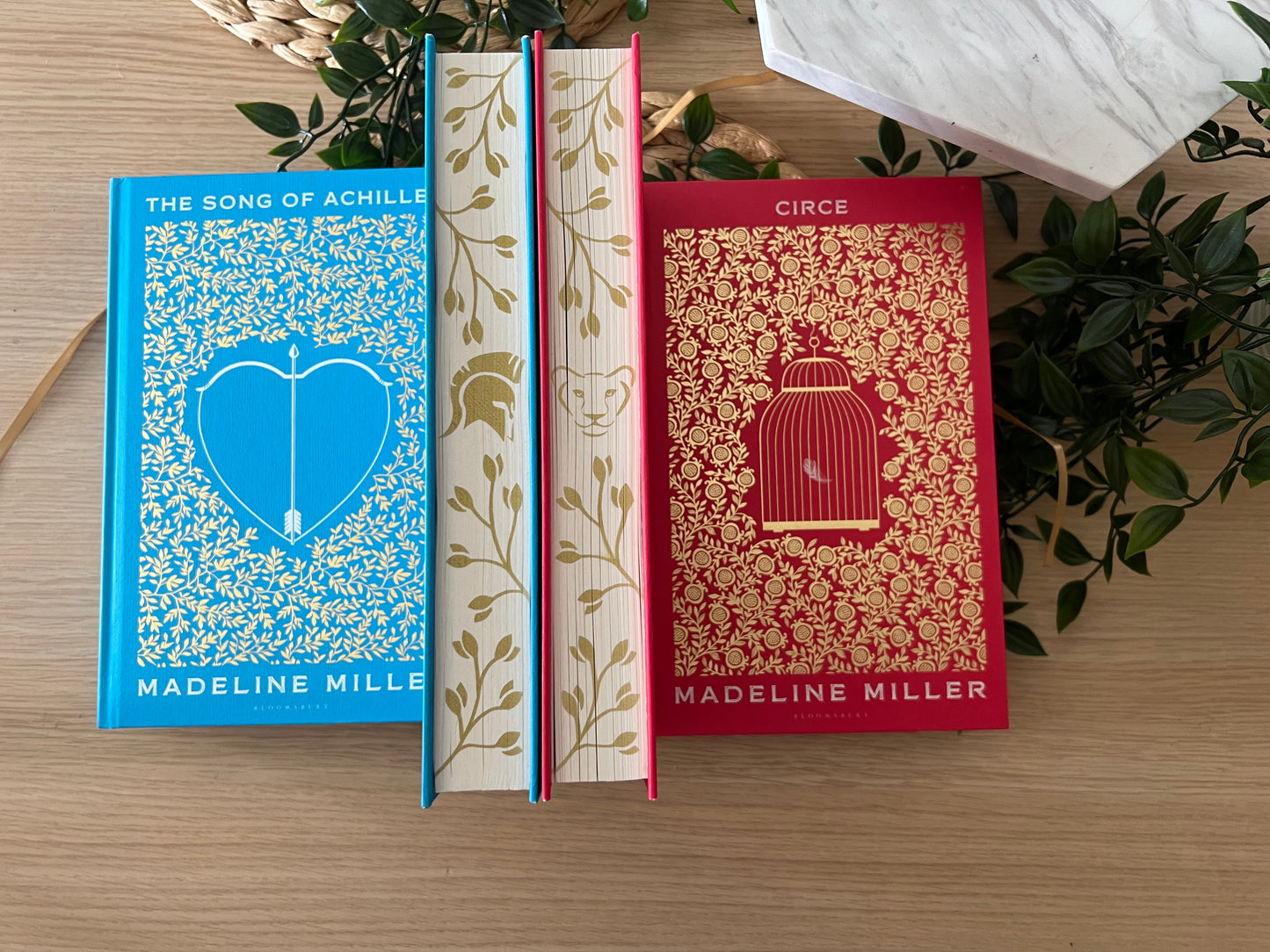 The Song of Achilles & Circe Sprayed Edge Hardback BUNDLE DEAL (UK edition)