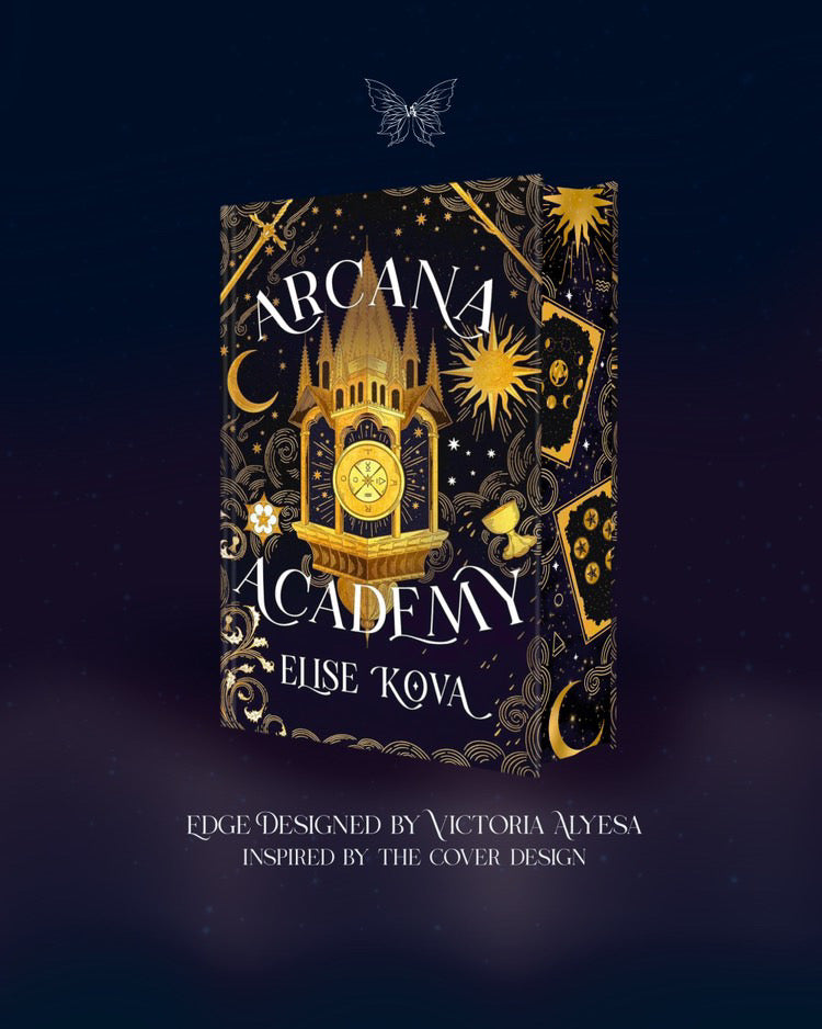 Arcana Academy with Alyesasworld Hardback (UK edition)