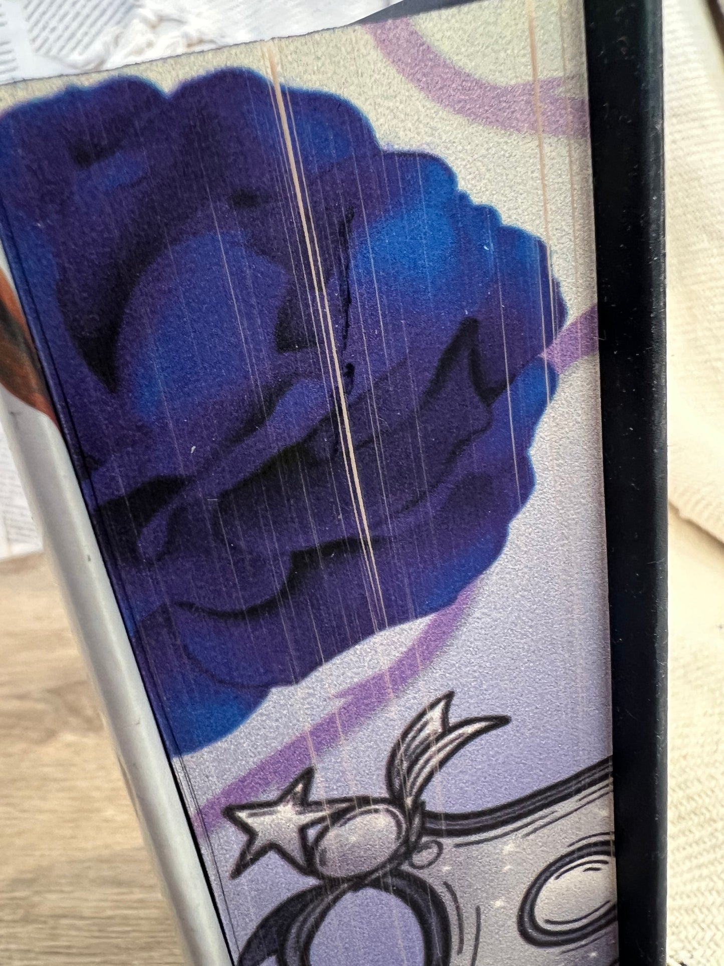 SECONDS SALE - The Ashes and the Star Cursed King Sprayed Edge Hardback (UK edition)