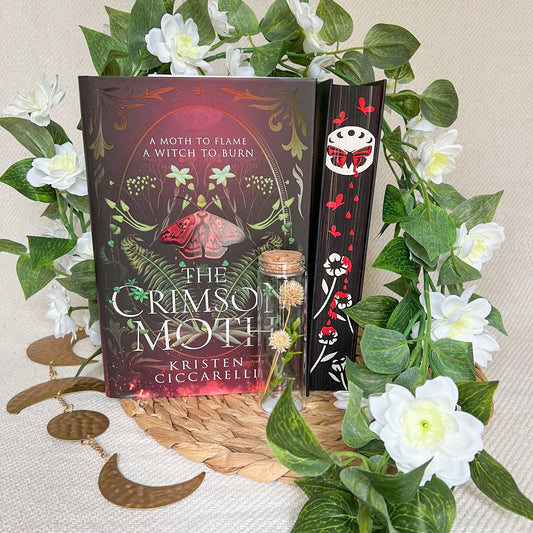 The Crimson Moth (Heartless Hunter) Sprayed Edge Hardback (UK edition)