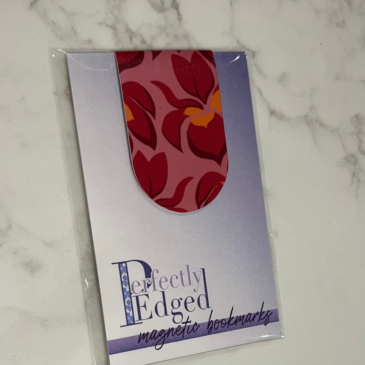 Iris pattern magnetic bookmark