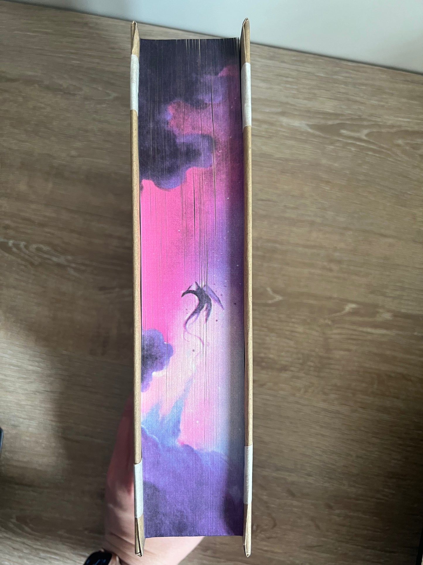 SECONDS SALE - Hanna's Bookpaintings Iron Flame ONLY Collaboration Hardback (UK edition)