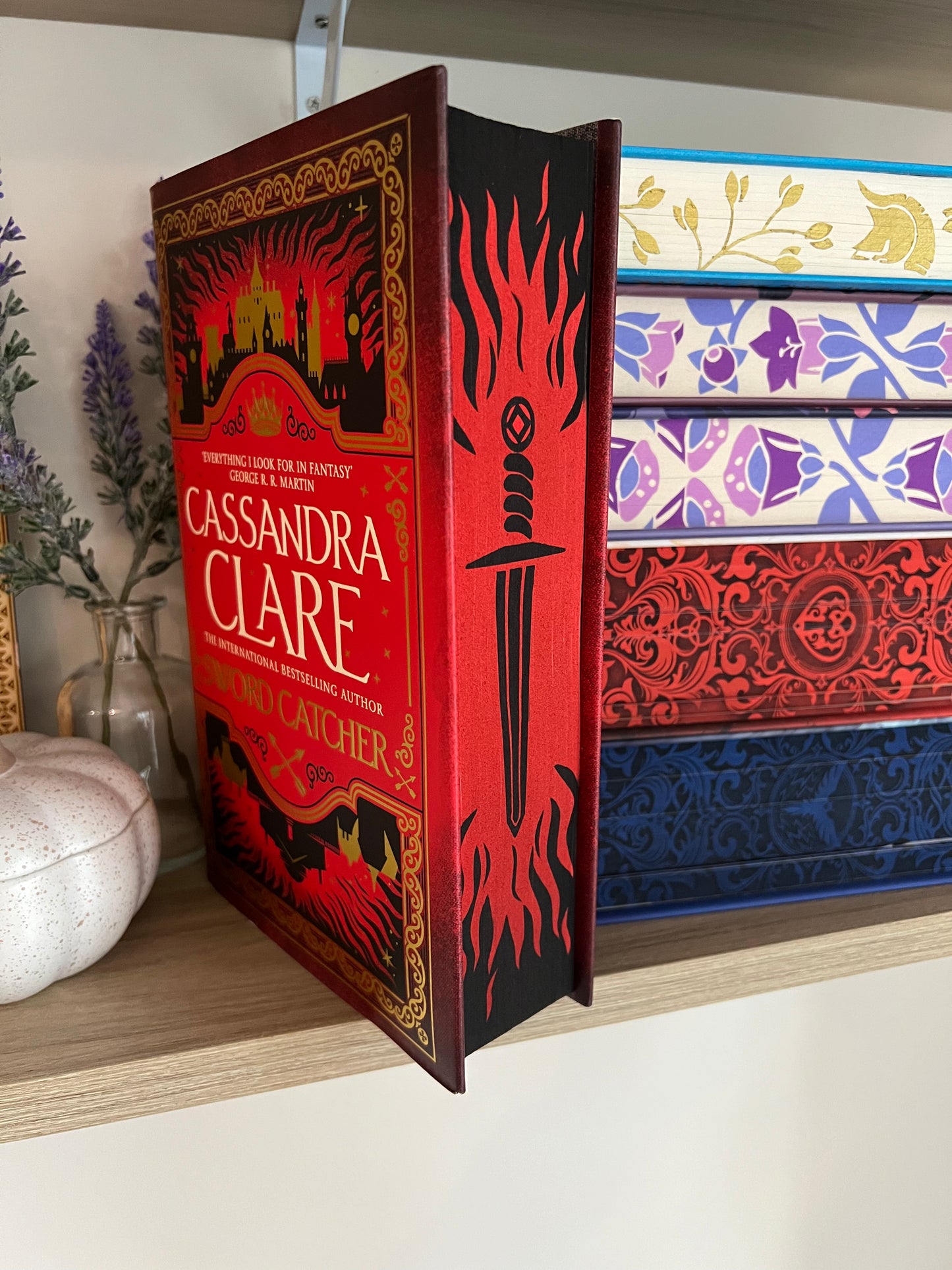 Sword Catcher Sprayed Edge Hardback (UK edition)