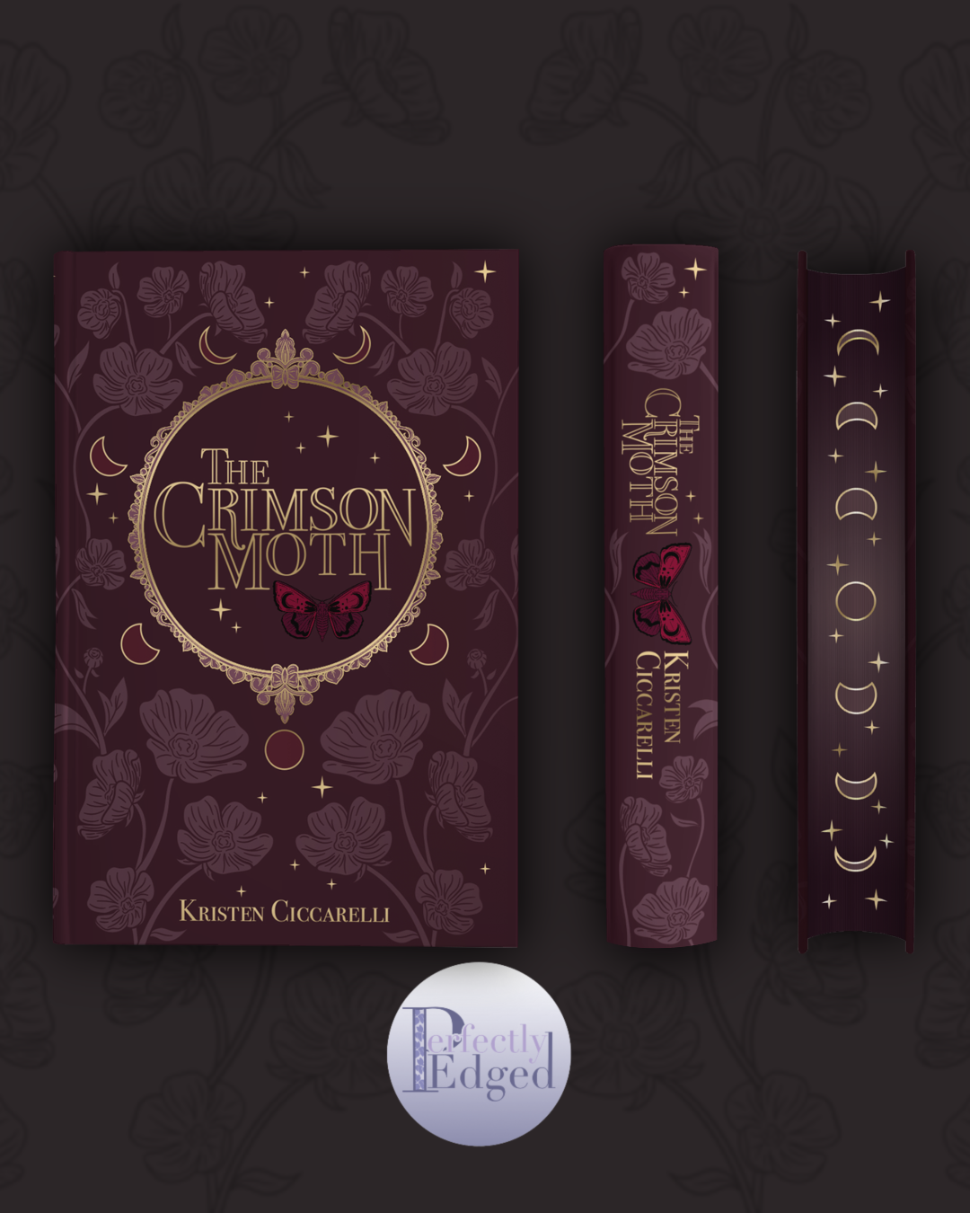 The Crimson Moth by Kristen Ciccarelli INDIVIDUAL (UK hardback)