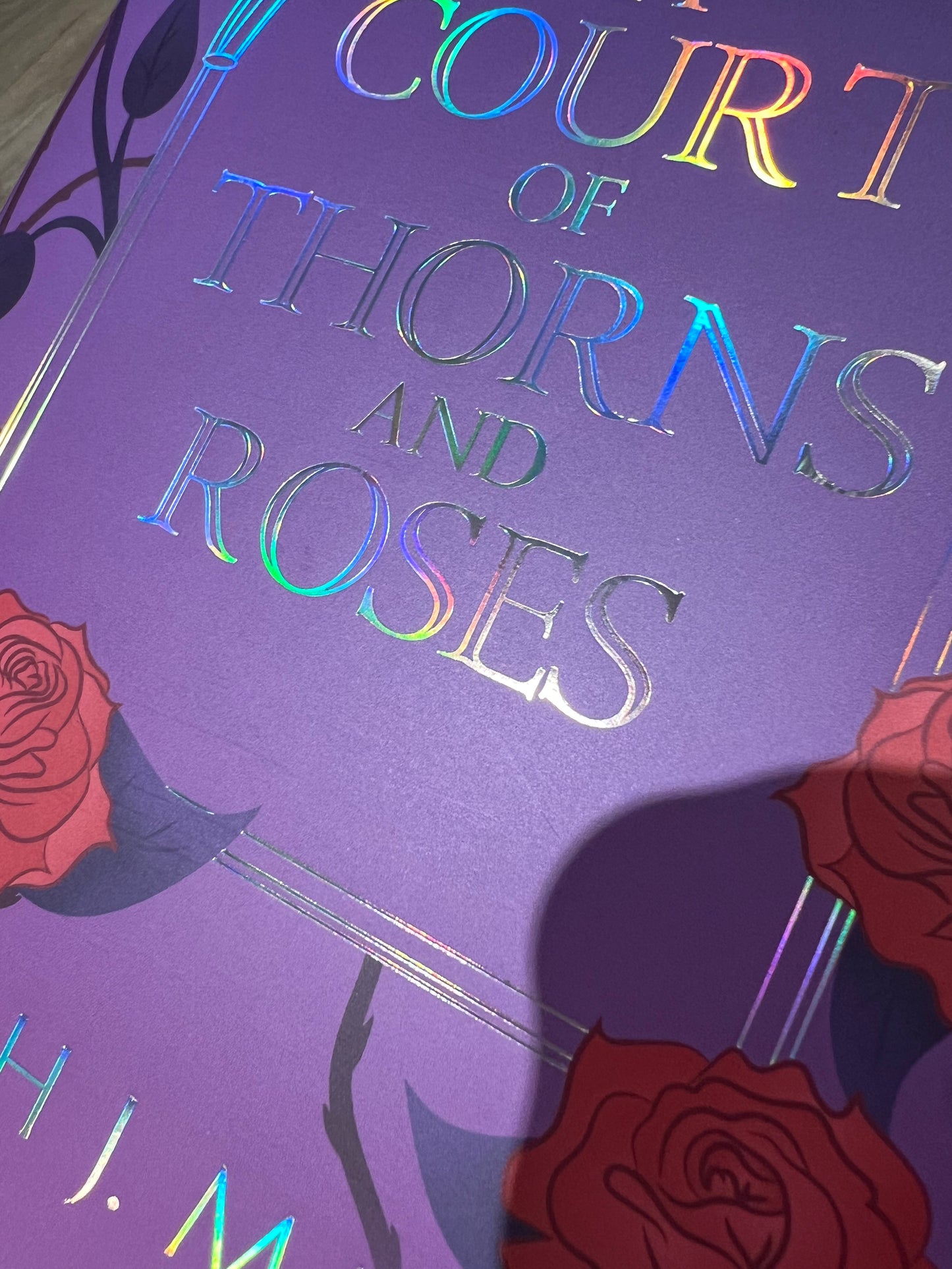 SECONDS (Minor Imperfections) - A Court of Thorns and Roses by Sarah J. Maas (Licensed dust jacket included)