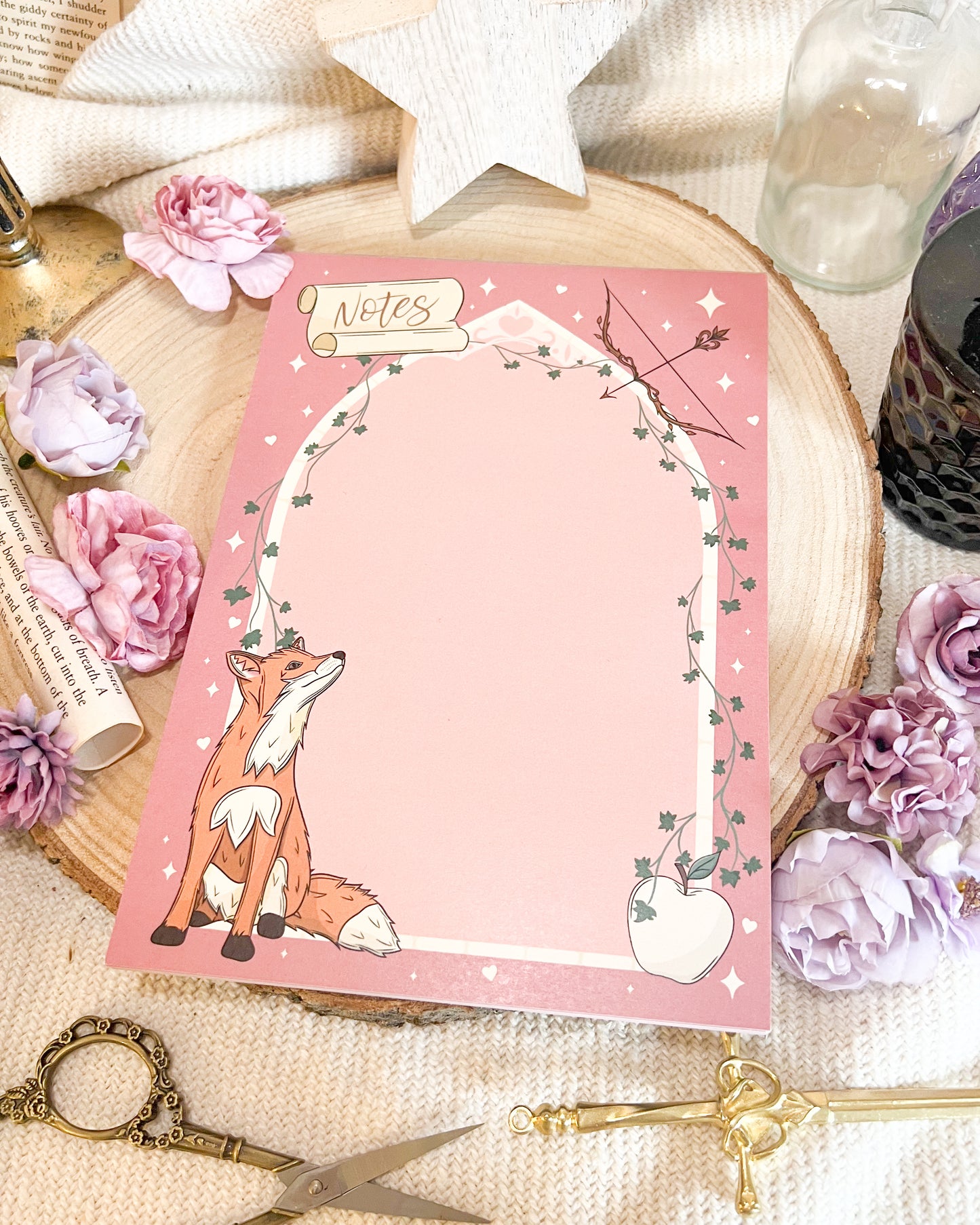 The Enchanted Fox A5 Notepad