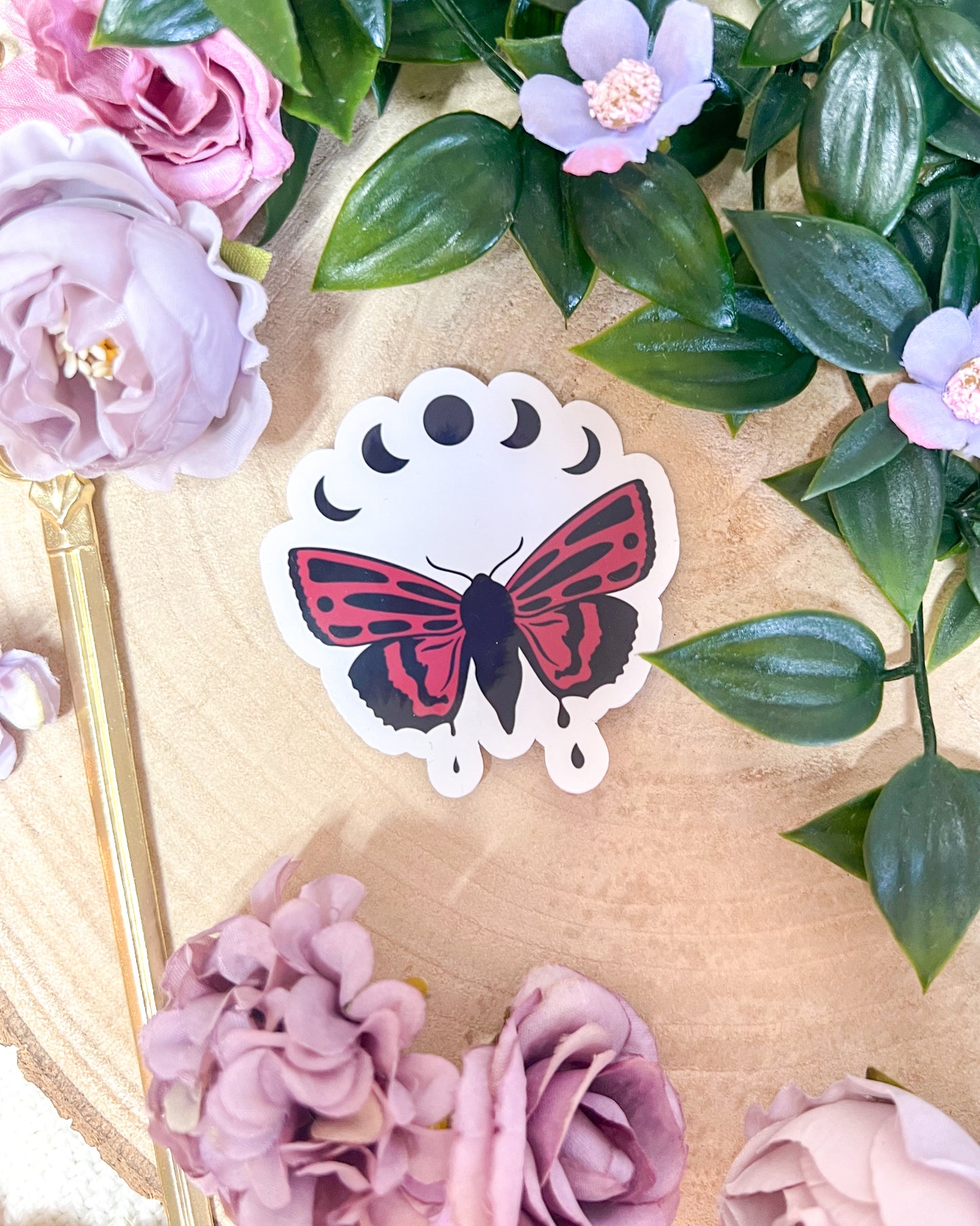 Moth Sticker