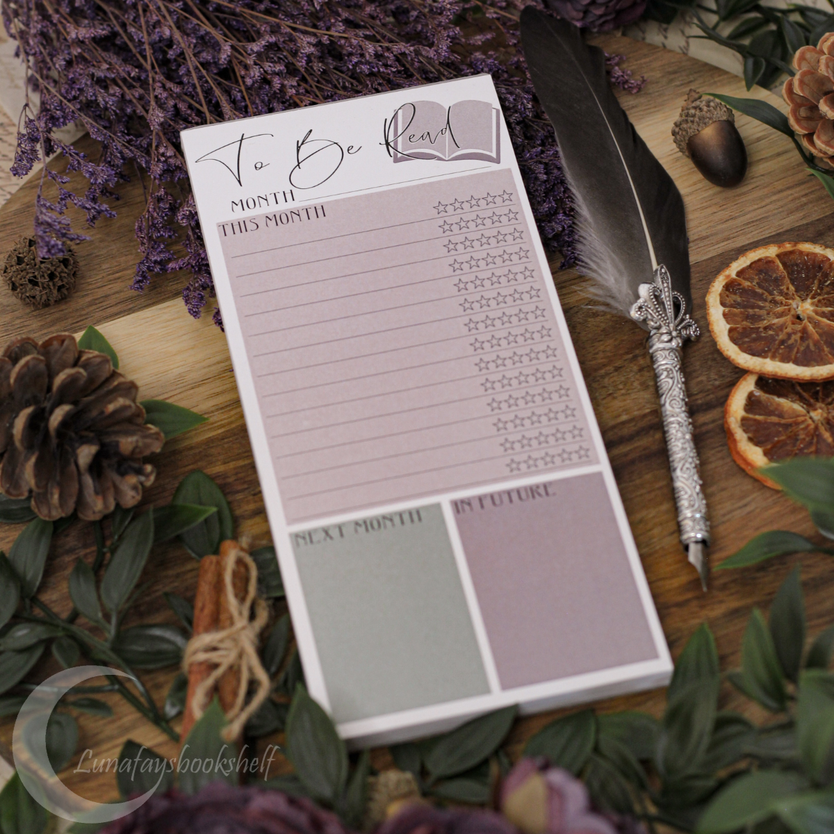 To Be Read Notepad - Rosey Green