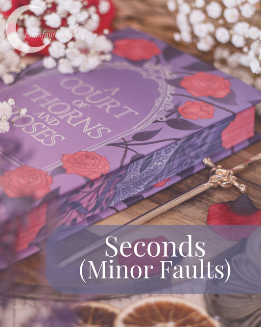 SECONDS (Minor Imperfections) - A Court of Thorns and Roses by Sarah J. Maas (Licensed dust jacket included)