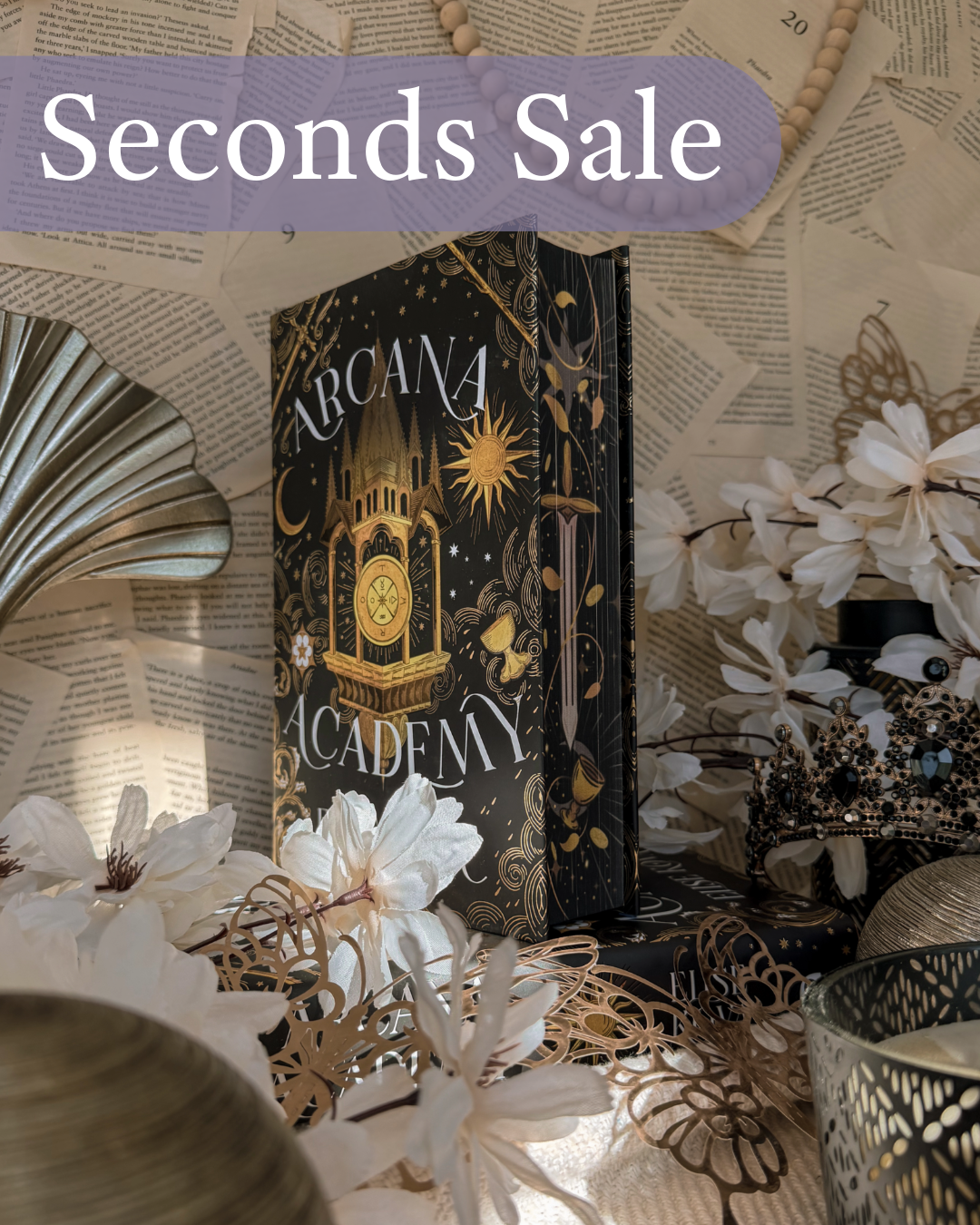 SECONDS SALE - Arcana Academy Sprayed Edge Hardback (UK edition)