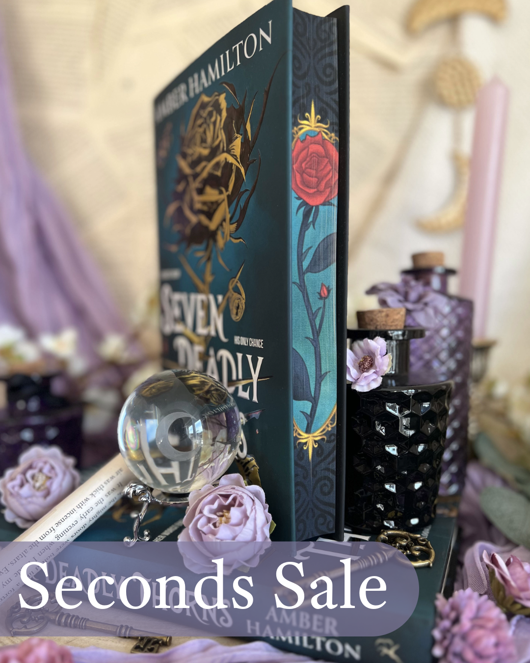 SECONDS SALE - Seven Deadly Thorns Sprayed Edge Hardback (UK edition)