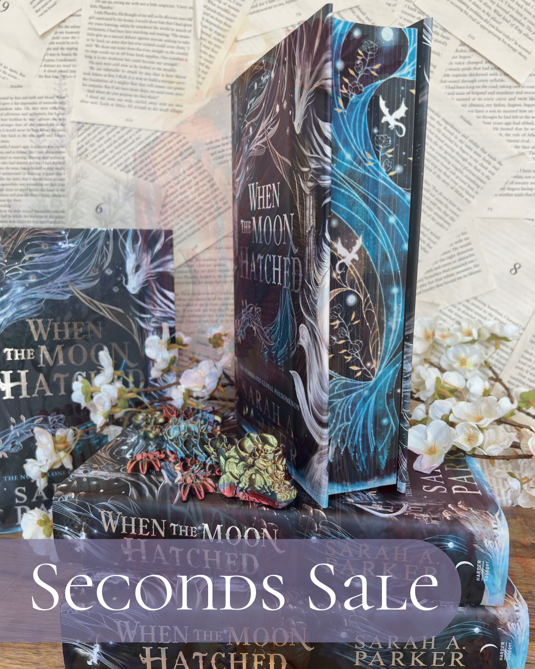 SECONDS SALE - Alyesasworld's When the Moon Hatched Collaboration Hardback (UK edition)