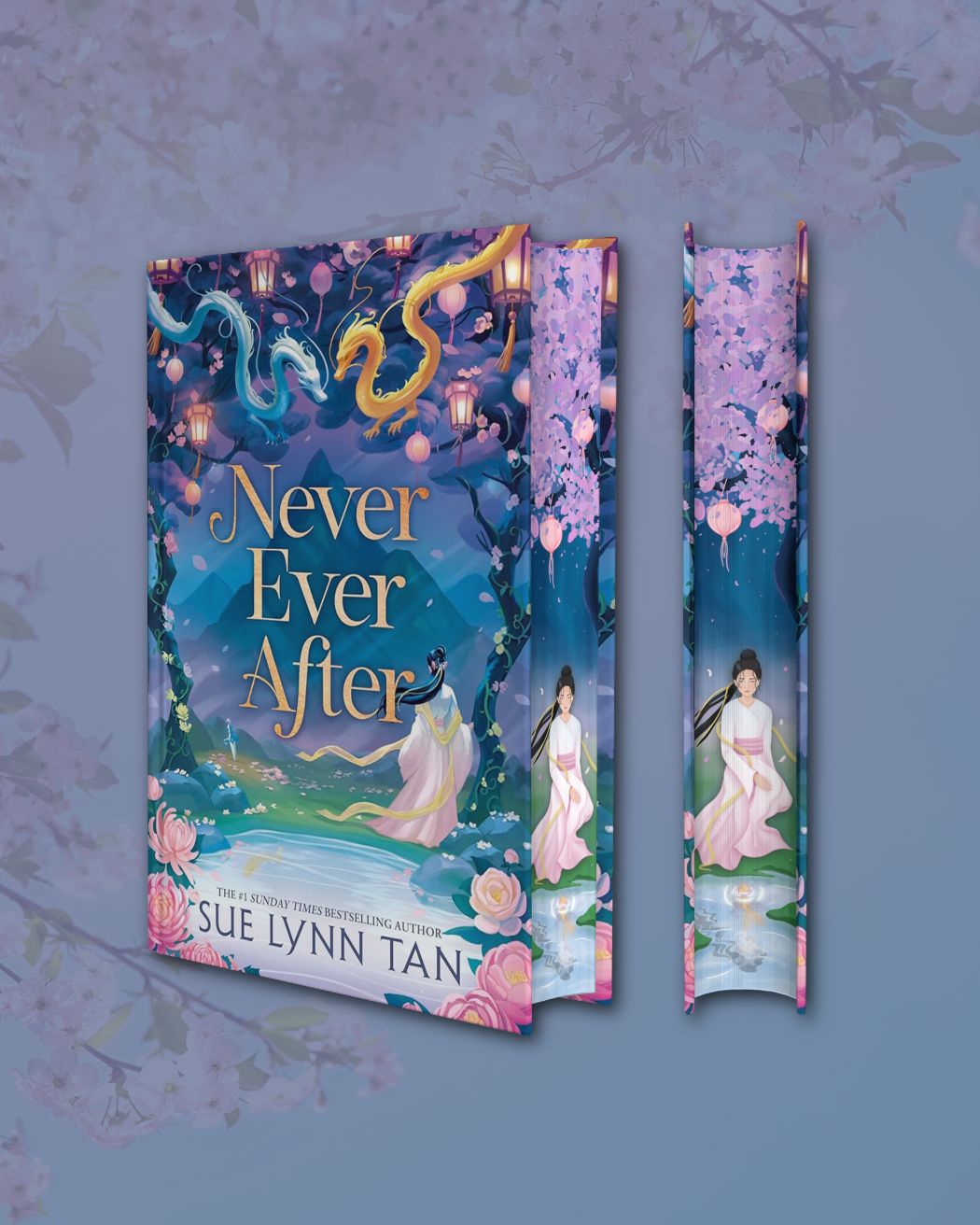 Never Ever After Hardback with Sprayed Edge
