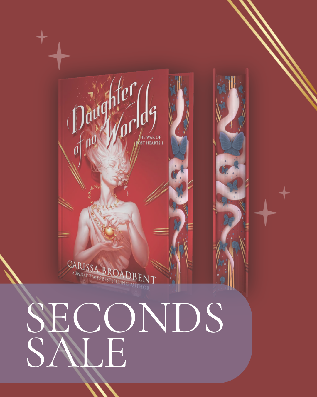 SECONDS SALE - Daughter of No Worlds Sprayed Edge Hardback (UK edition)
