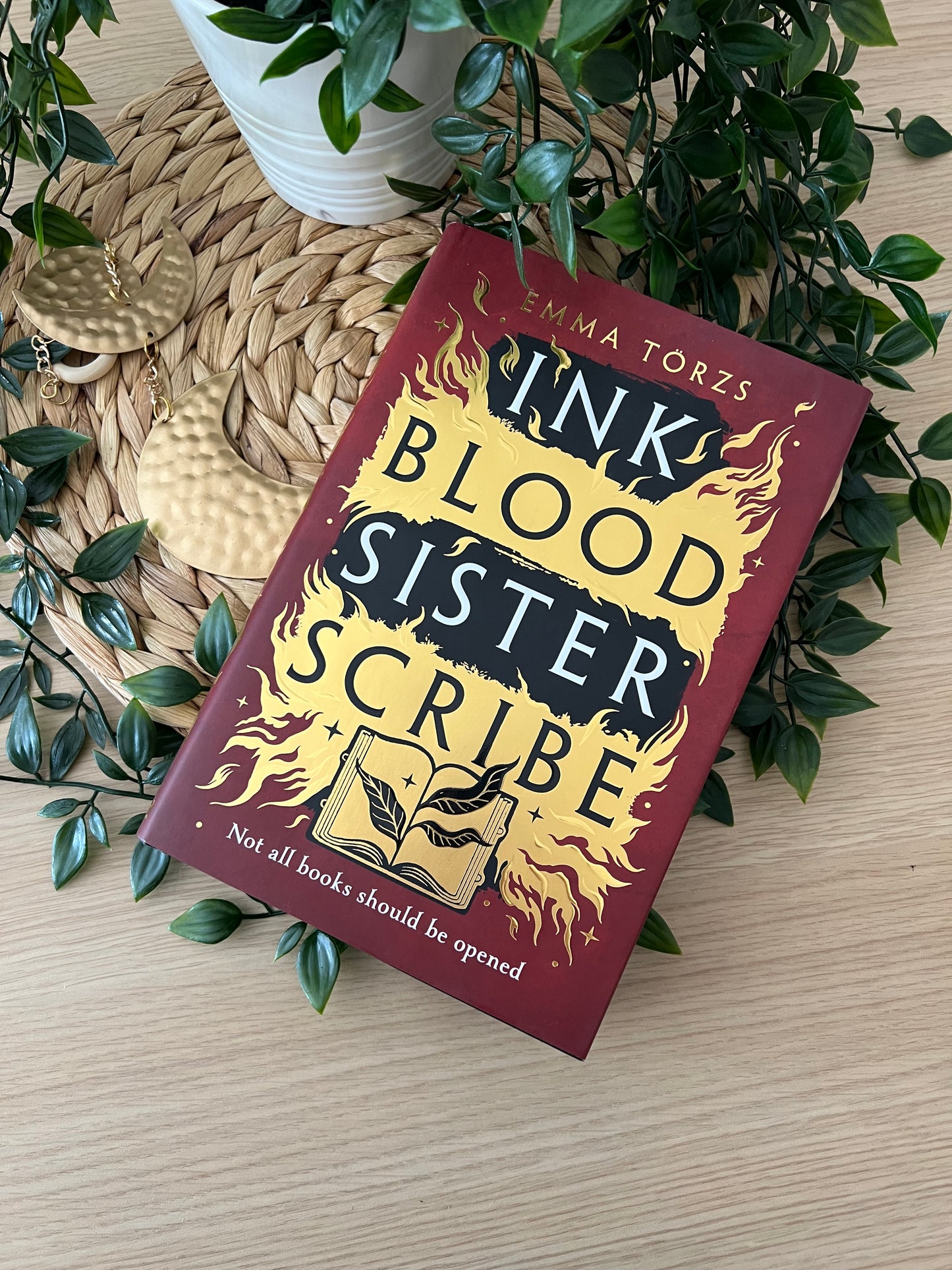 Ink Blood Sister Scribe Sprayed Edge Hardback (UK edition)