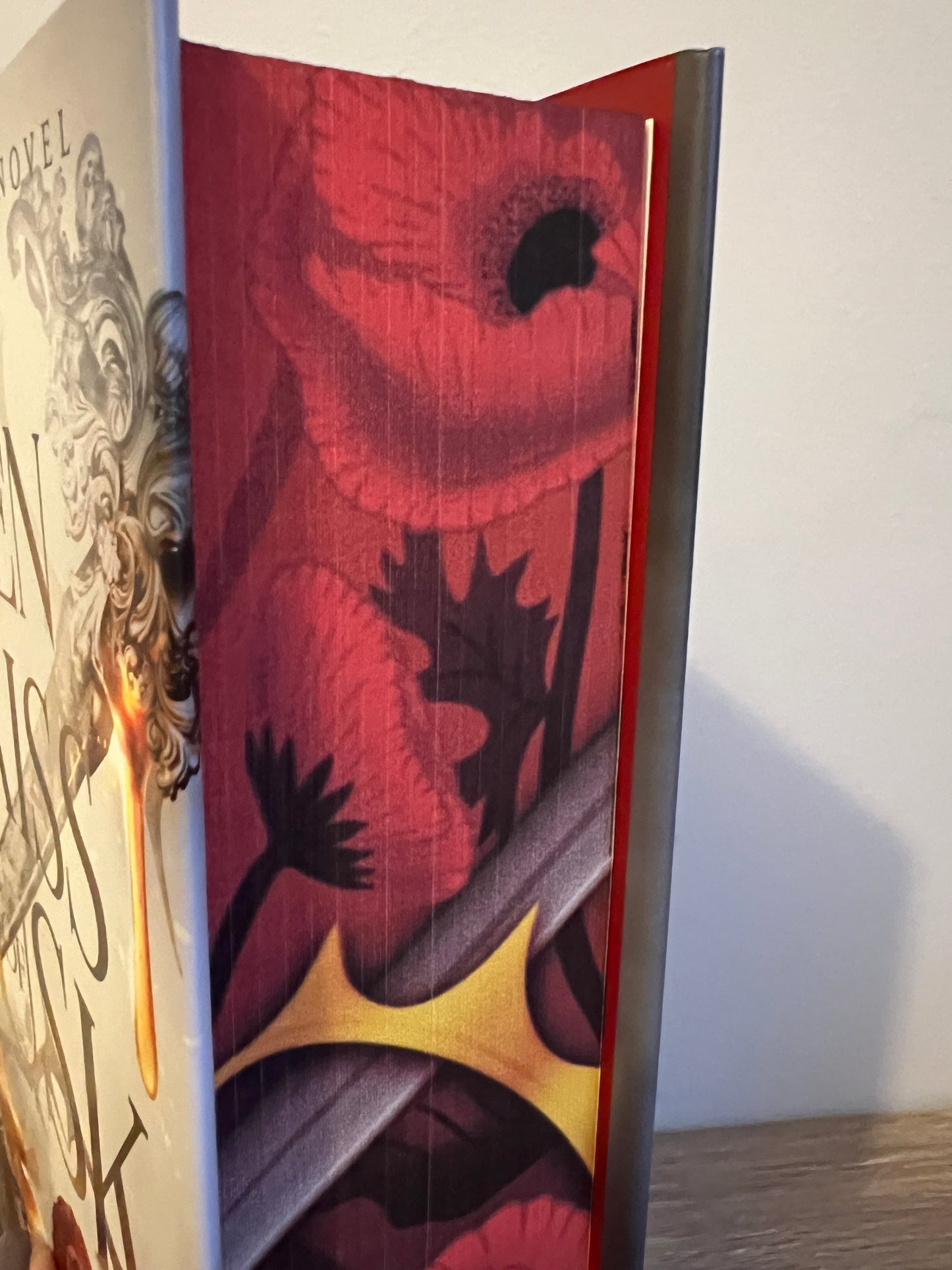 SECONDS SALE - The Fallen and the Kiss of Dusk Sprayed Edge Hardback (UK edition)