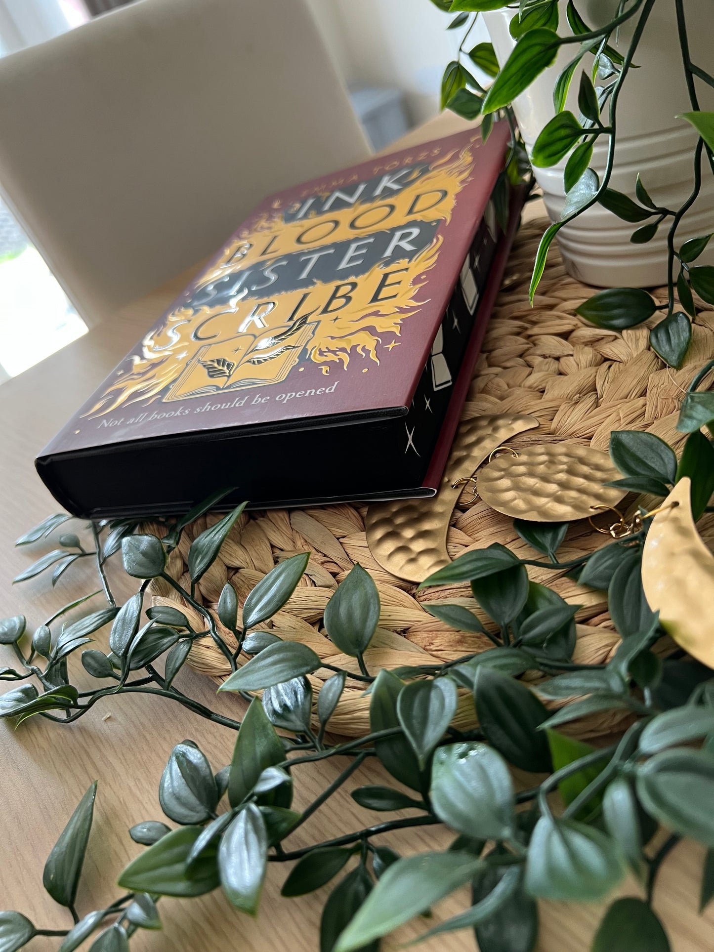 Ink Blood Sister Scribe Sprayed Edge Hardback (UK edition)