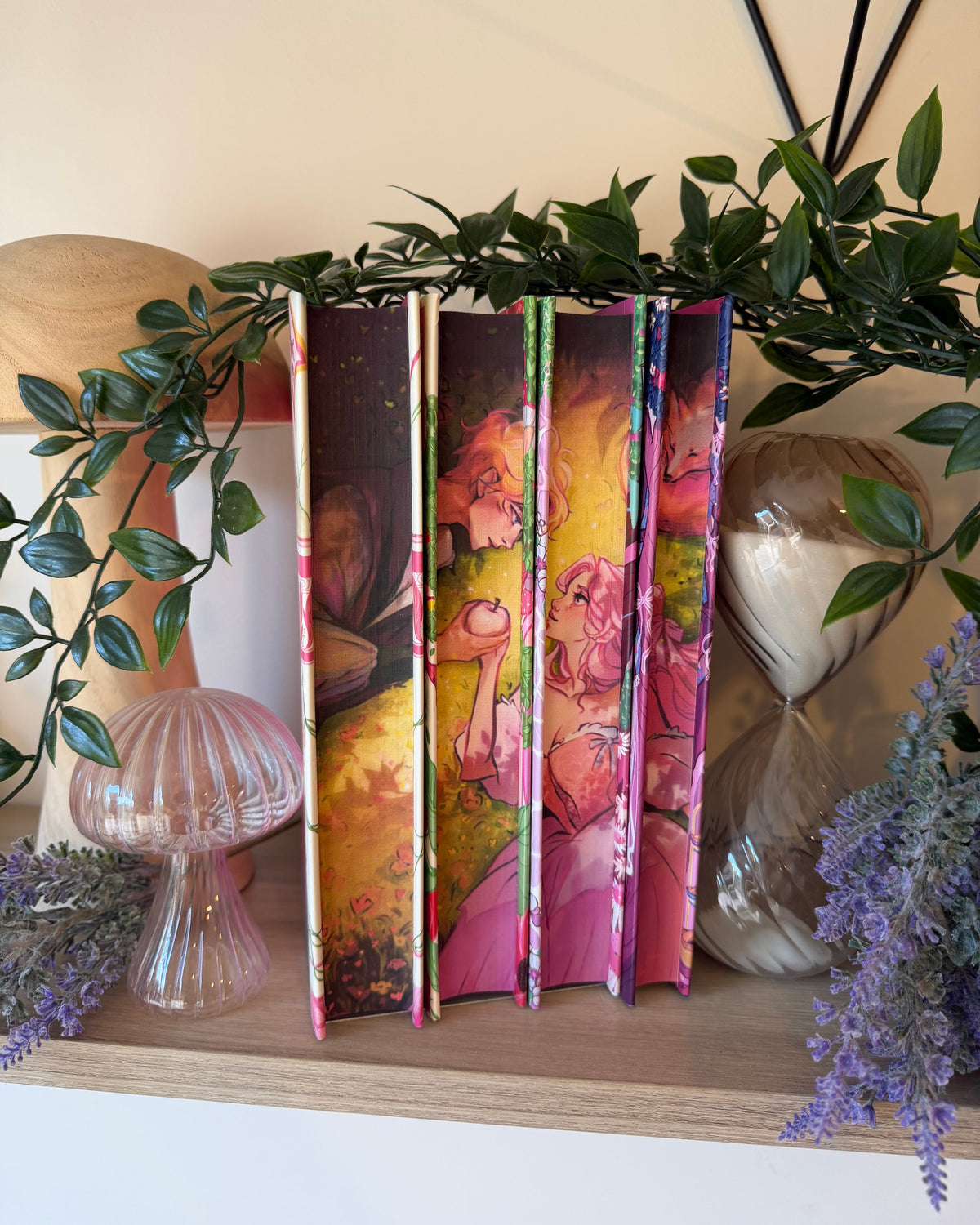 Hanna's Bookpaintings Once Upon a Broken Heart Set Collaboration Hardback (UK edition)