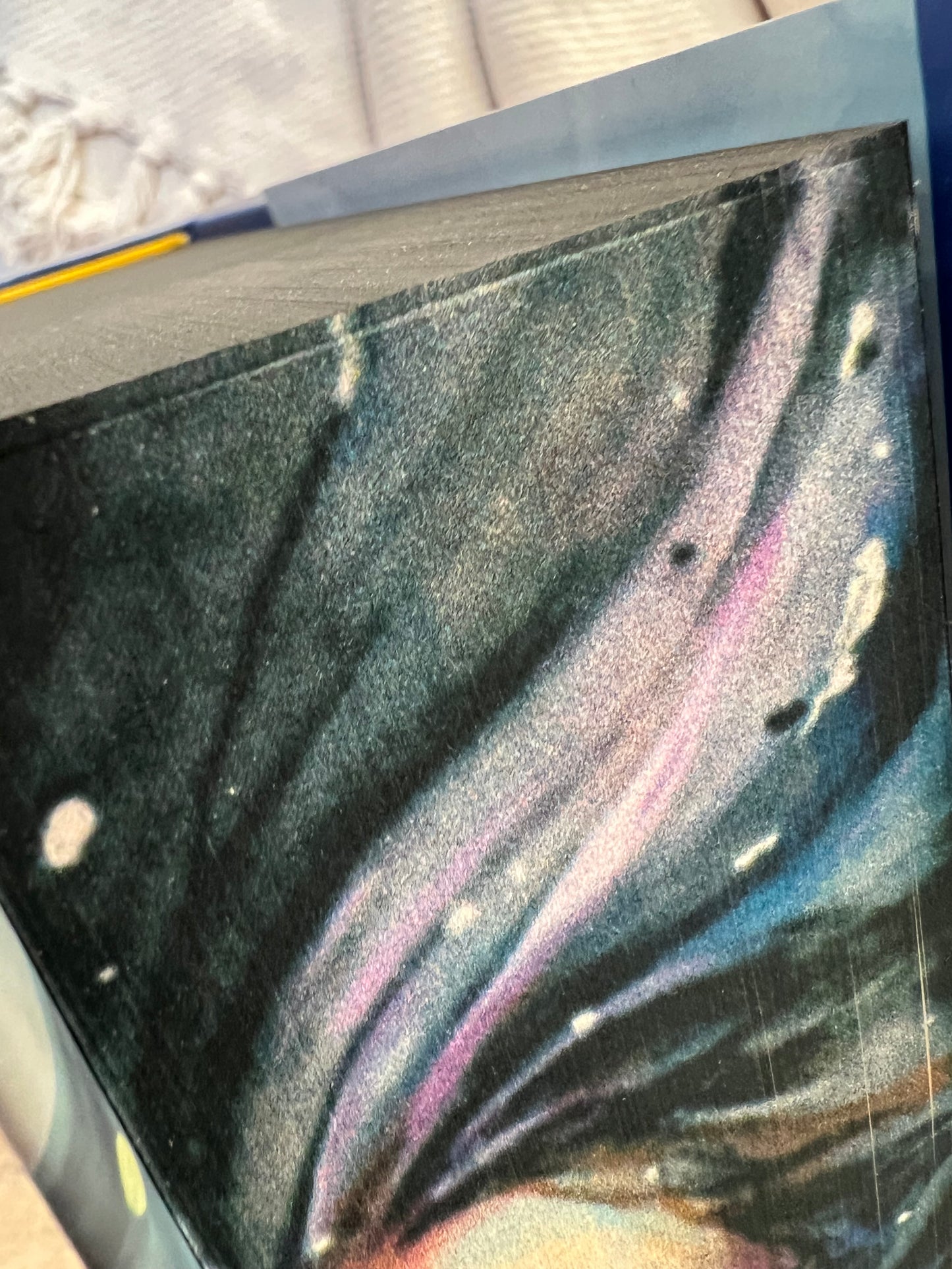 SECONDS SALE - Hanna's Bookpaintings House of Sky and Breath ONLY Crescent City Collaboration Hardback (UK edition)