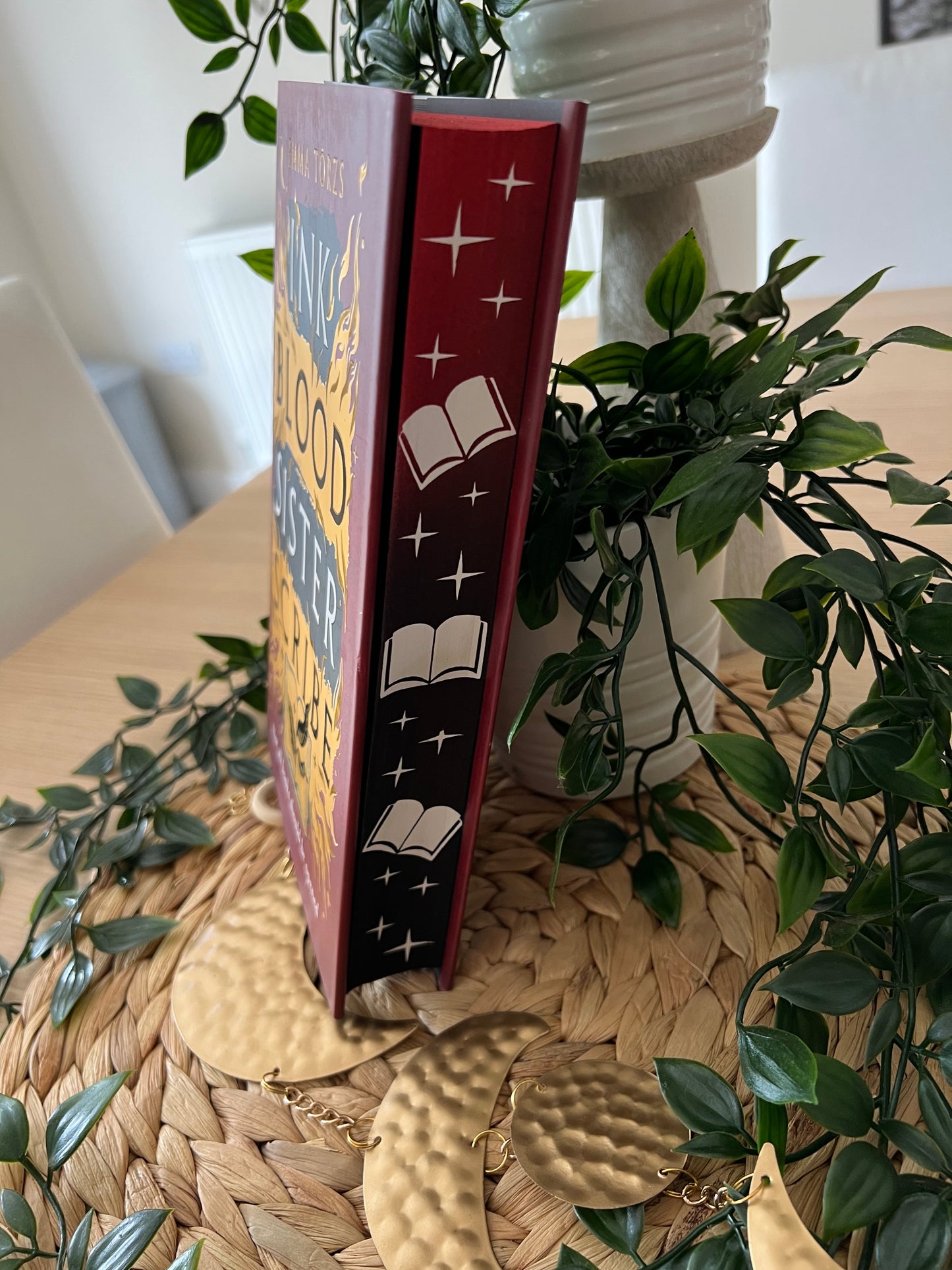 Ink Blood Sister Scribe Sprayed Edge Hardback (UK edition)