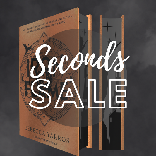 SECONDS SALE - Iron Flame Sprayed Edge Hardback (UK edition)