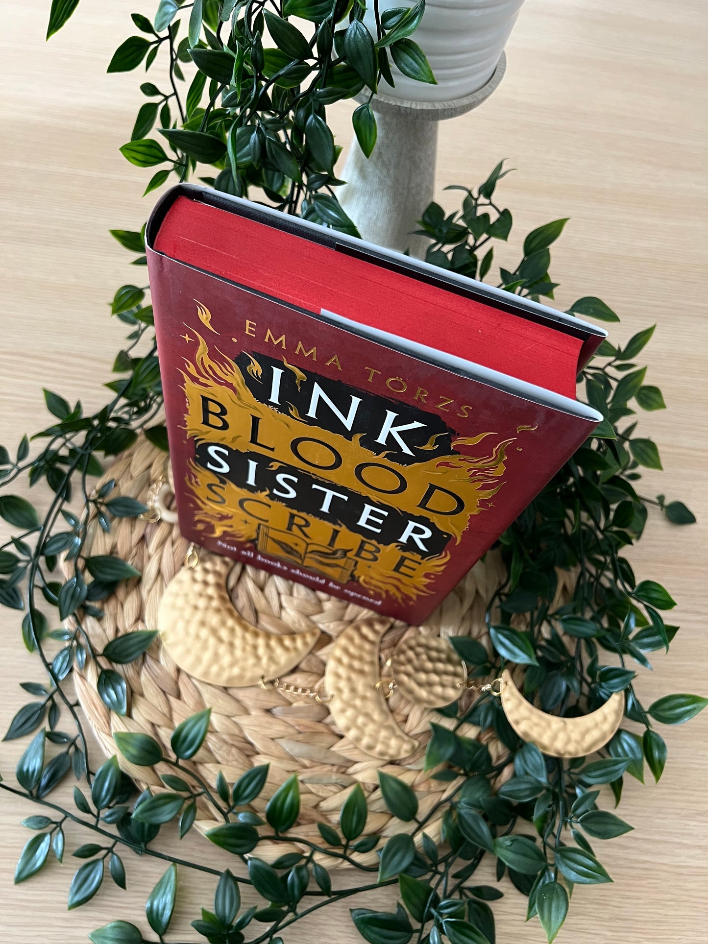 Ink Blood Sister Scribe Sprayed Edge Hardback (UK edition)