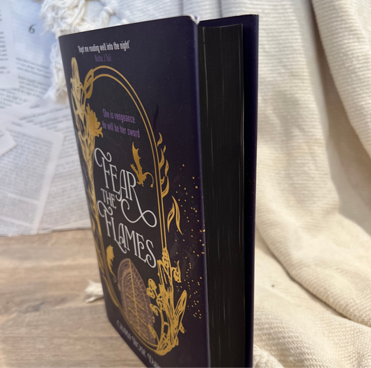 SECONDS SALE - SOLID EDGE Fear the Flames Sprayed Edge Hardback (UK edition)