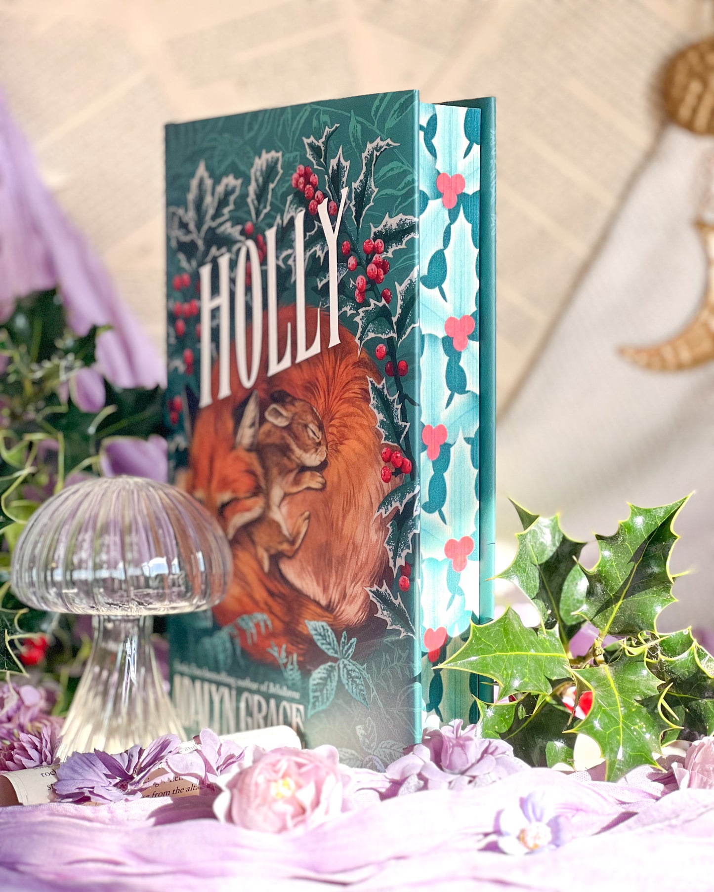 Holly Hardback with Sprayed Edge