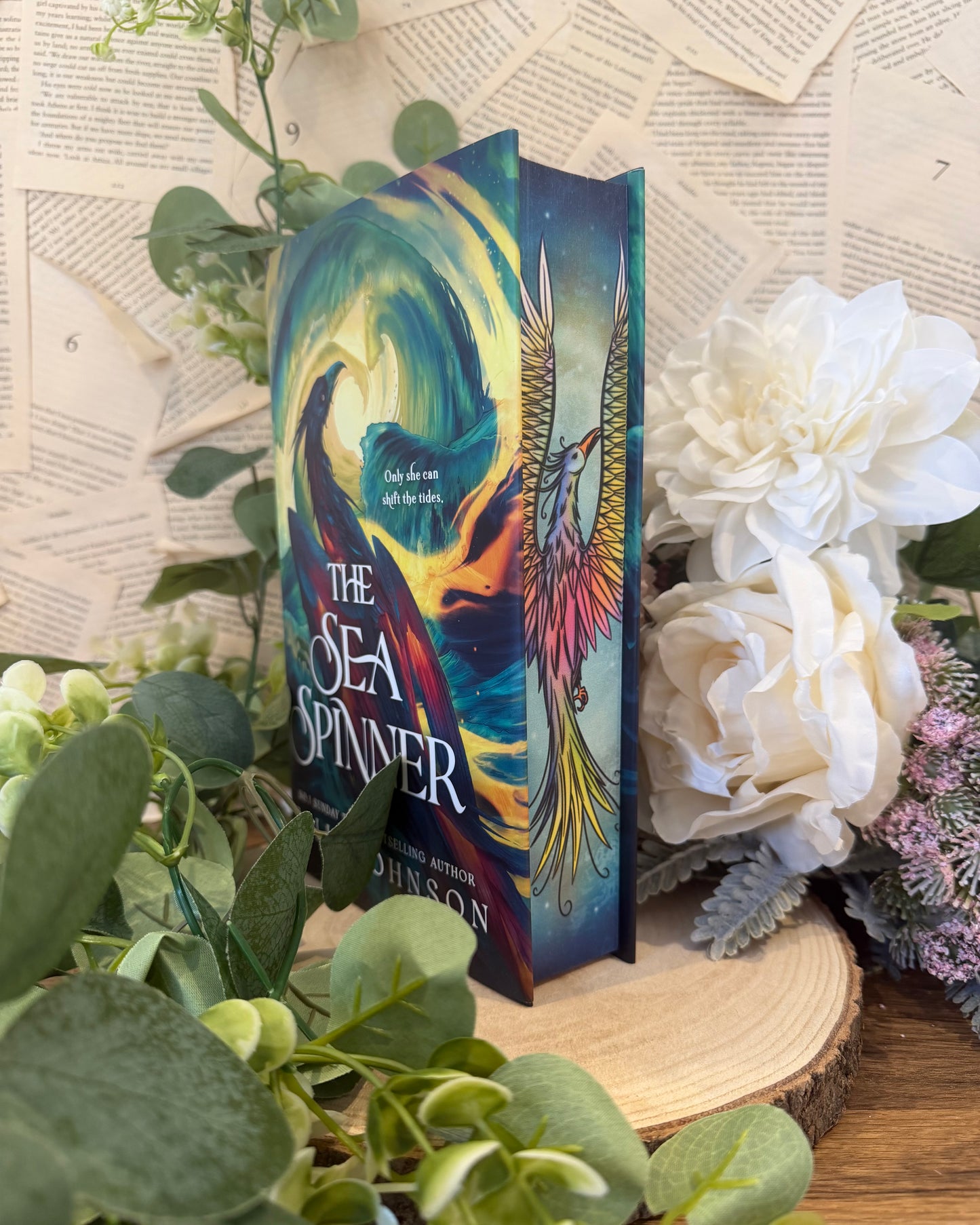 The Sea Spinner by Julie Johnson (UK hardback)