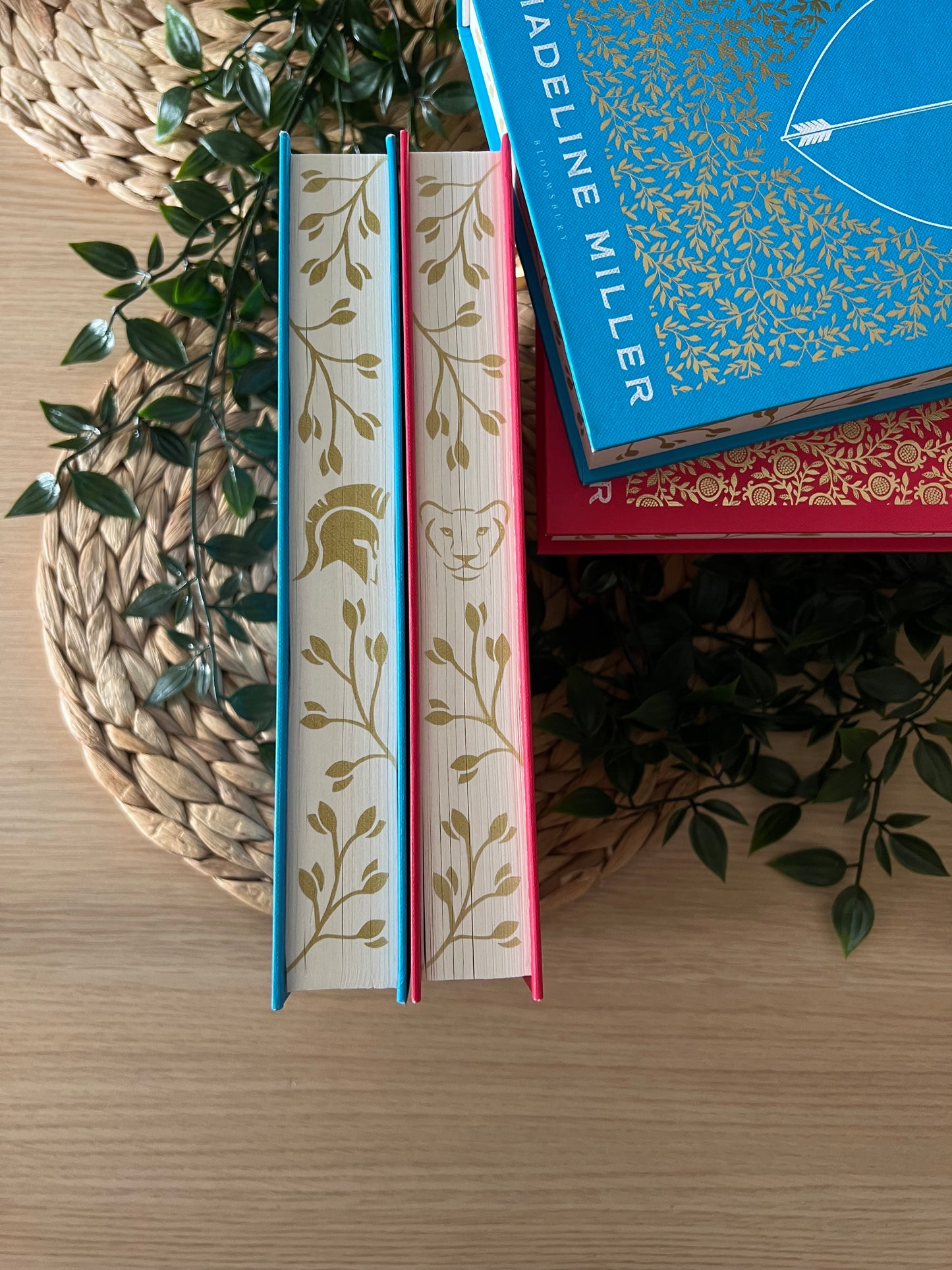 The Song of Achilles & Circe Sprayed Edge Hardback BUNDLE DEAL (UK edition)