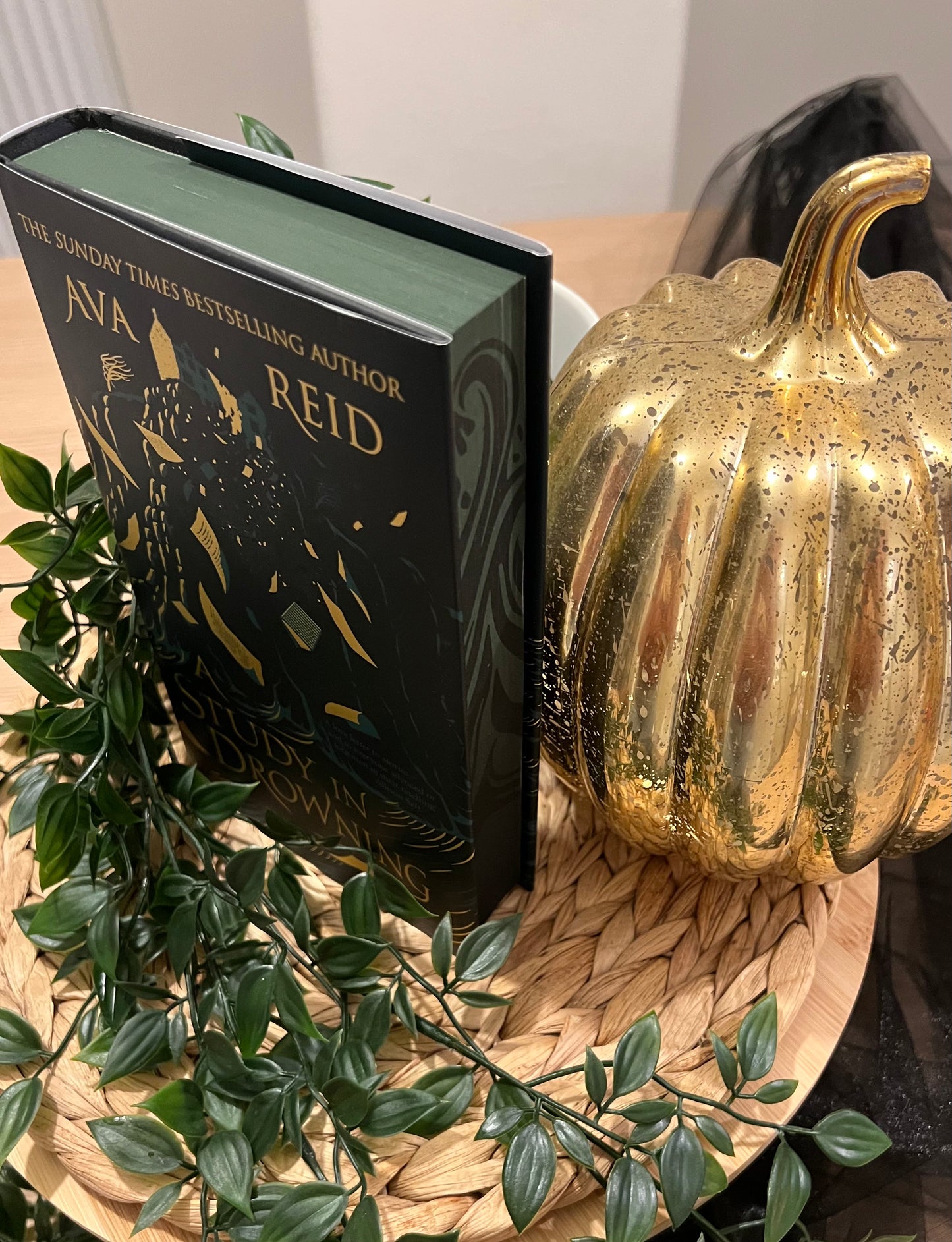 A Study in Drowning Sprayed Edge Hardback (UK edition)