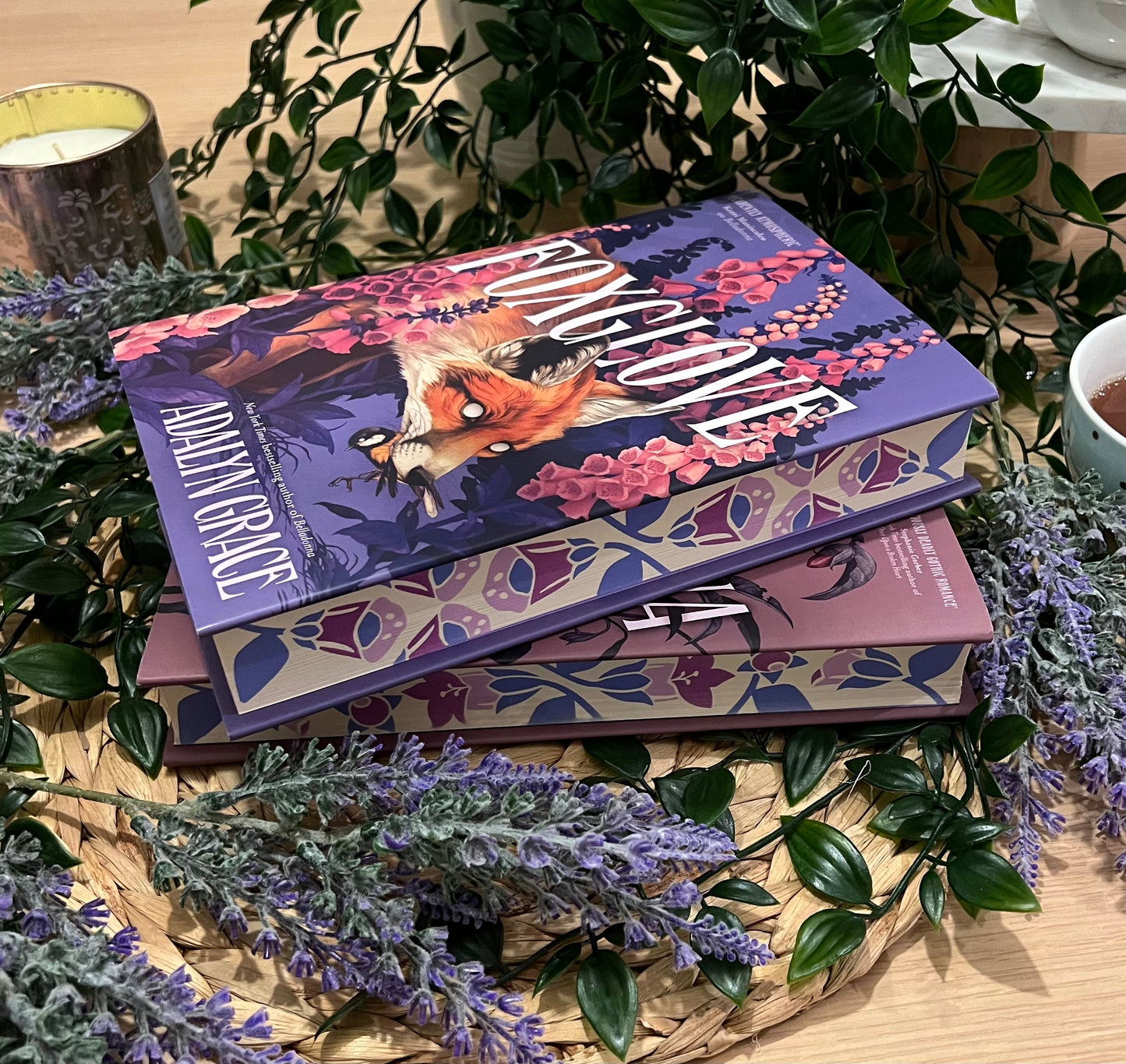 Belladonna (Second hand) and Foxglove Bundle Deal Sprayed Edge Hardback (UK edition)