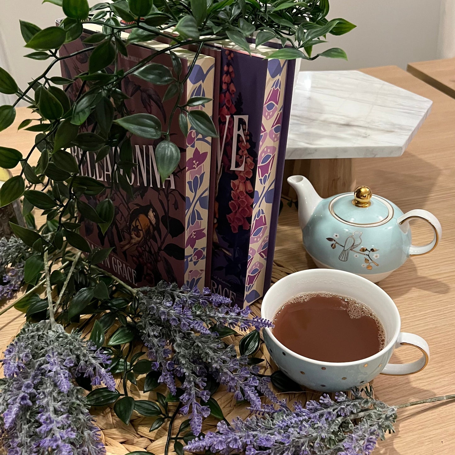 Belladonna (Second hand) and Foxglove Bundle Deal Sprayed Edge Hardback (UK edition)