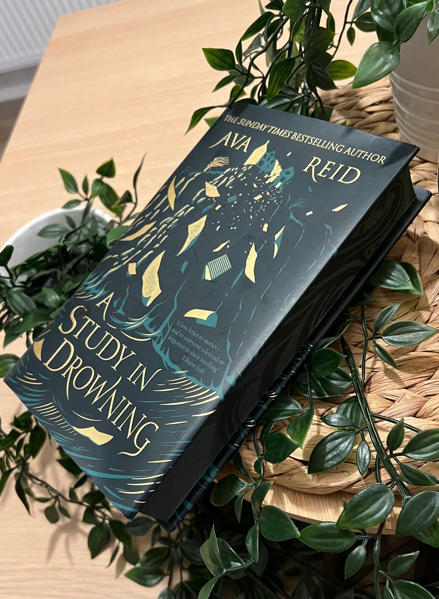 A Study in Drowning Sprayed Edge Hardback (UK edition)