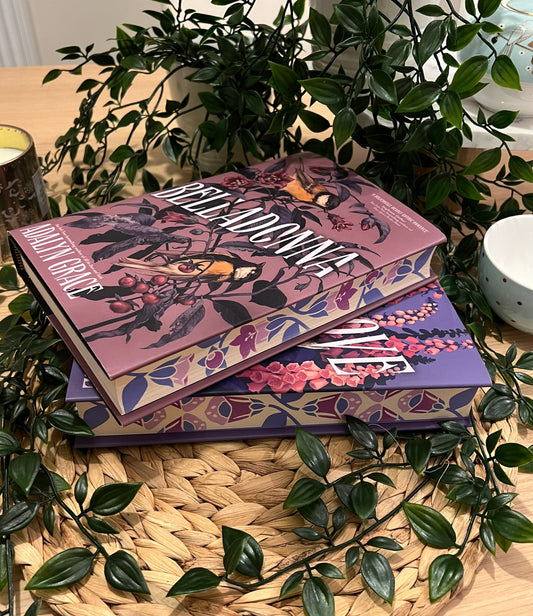 Belladonna (Second hand) and Foxglove Bundle Deal Sprayed Edge Hardback (UK edition)