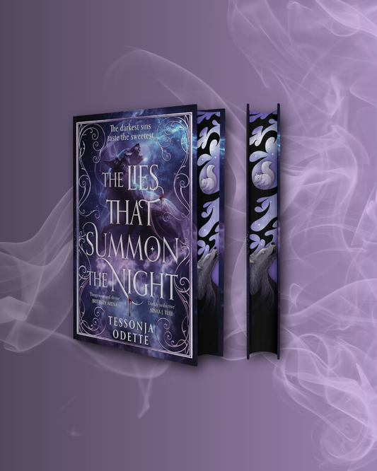 PREORDER - The Lies That Summon The Night Hardback with Sprayed Edge