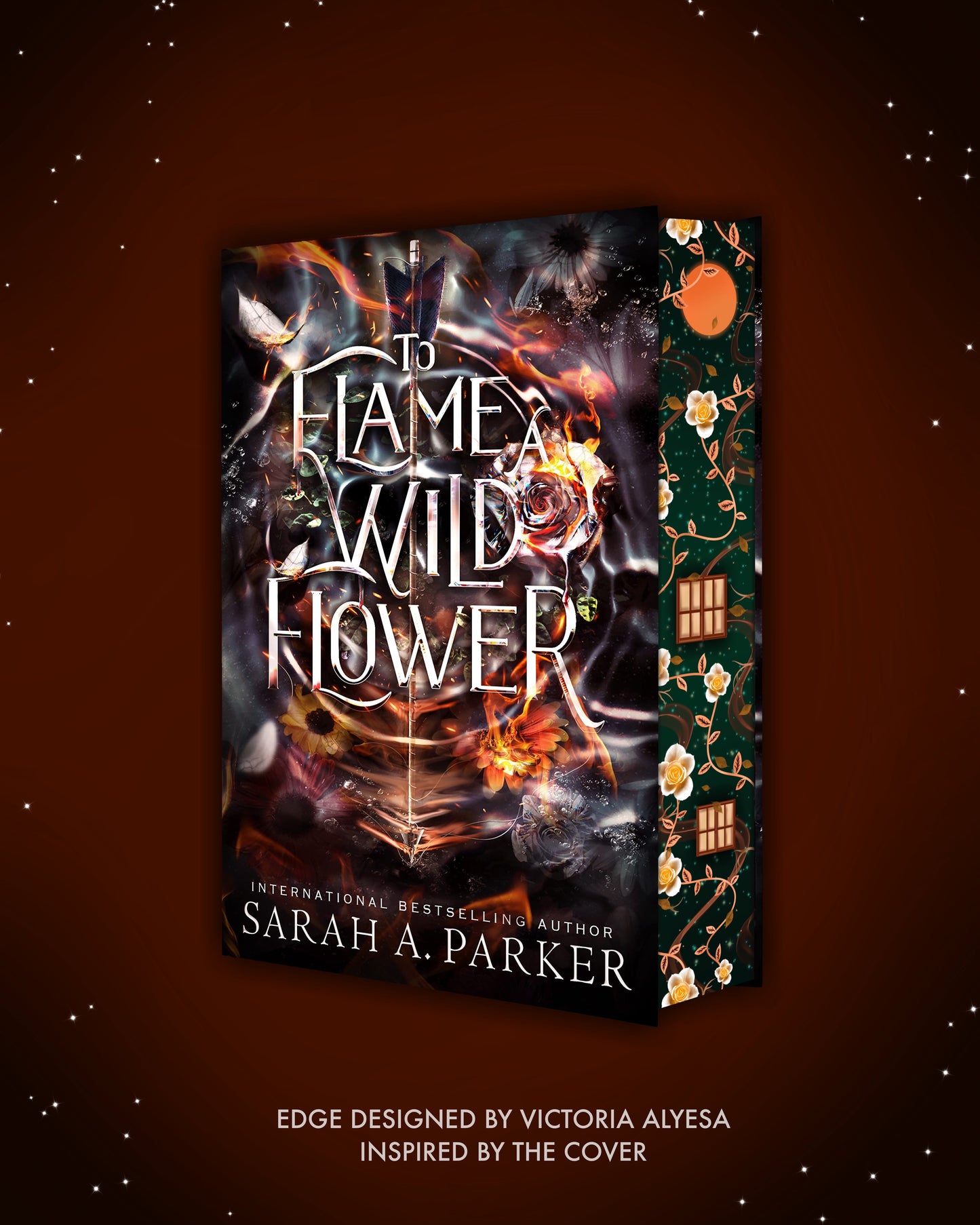 To Flame a Wild Flower Collaboration with Alyesasworld Hardback (UK edition)