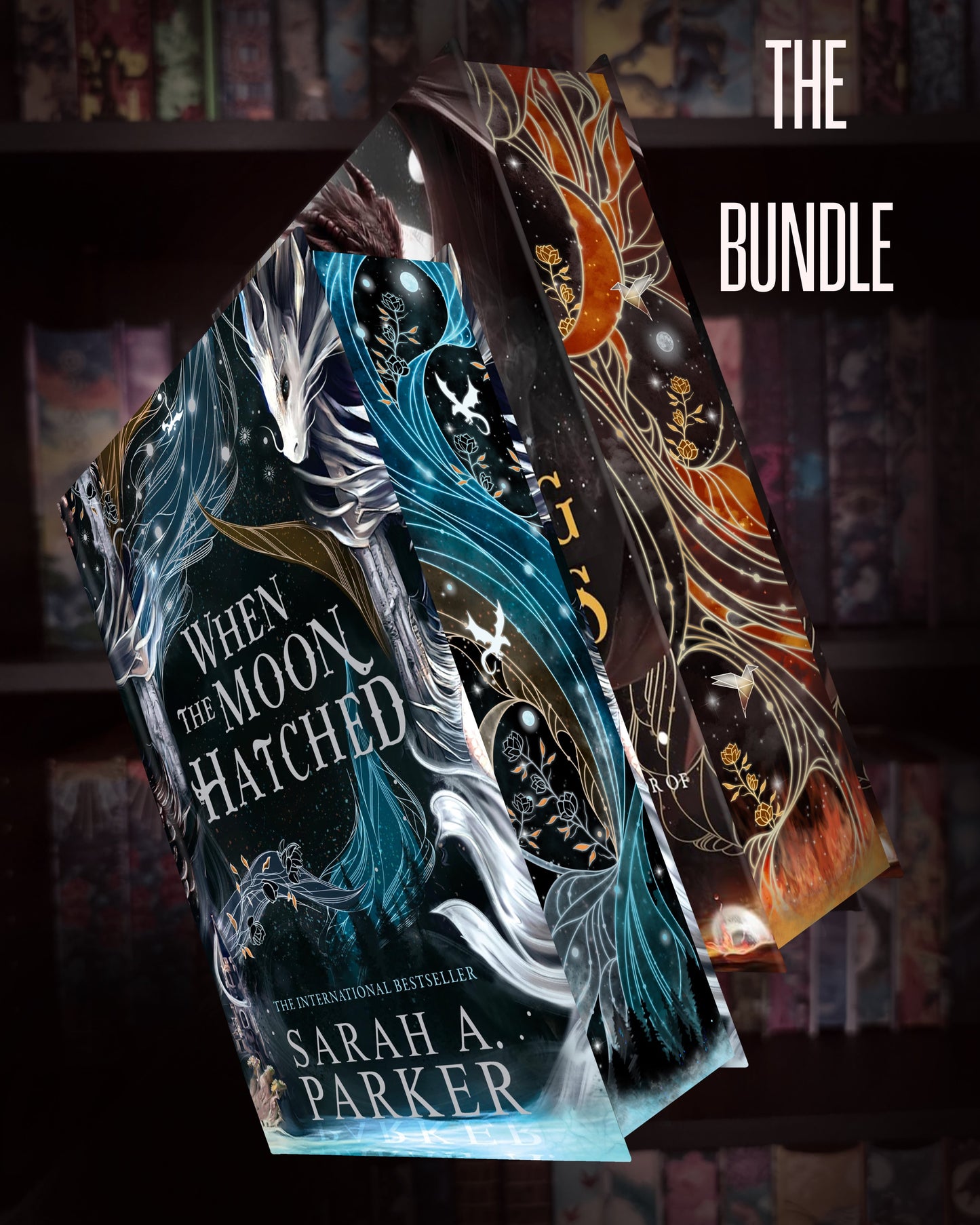 BUNDLE - When the Moon Hatched & Ballad of Falling Dragons Collaboration with Alyesasworld Hardback (UK edition)