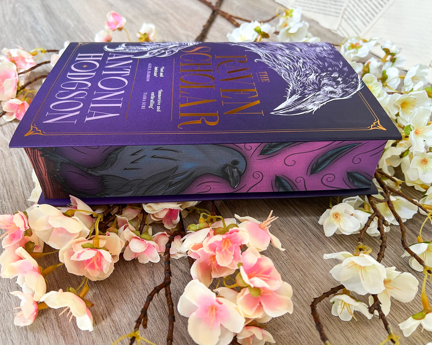 The Raven Scholar by Antonia Hodgson (UK hardback)
