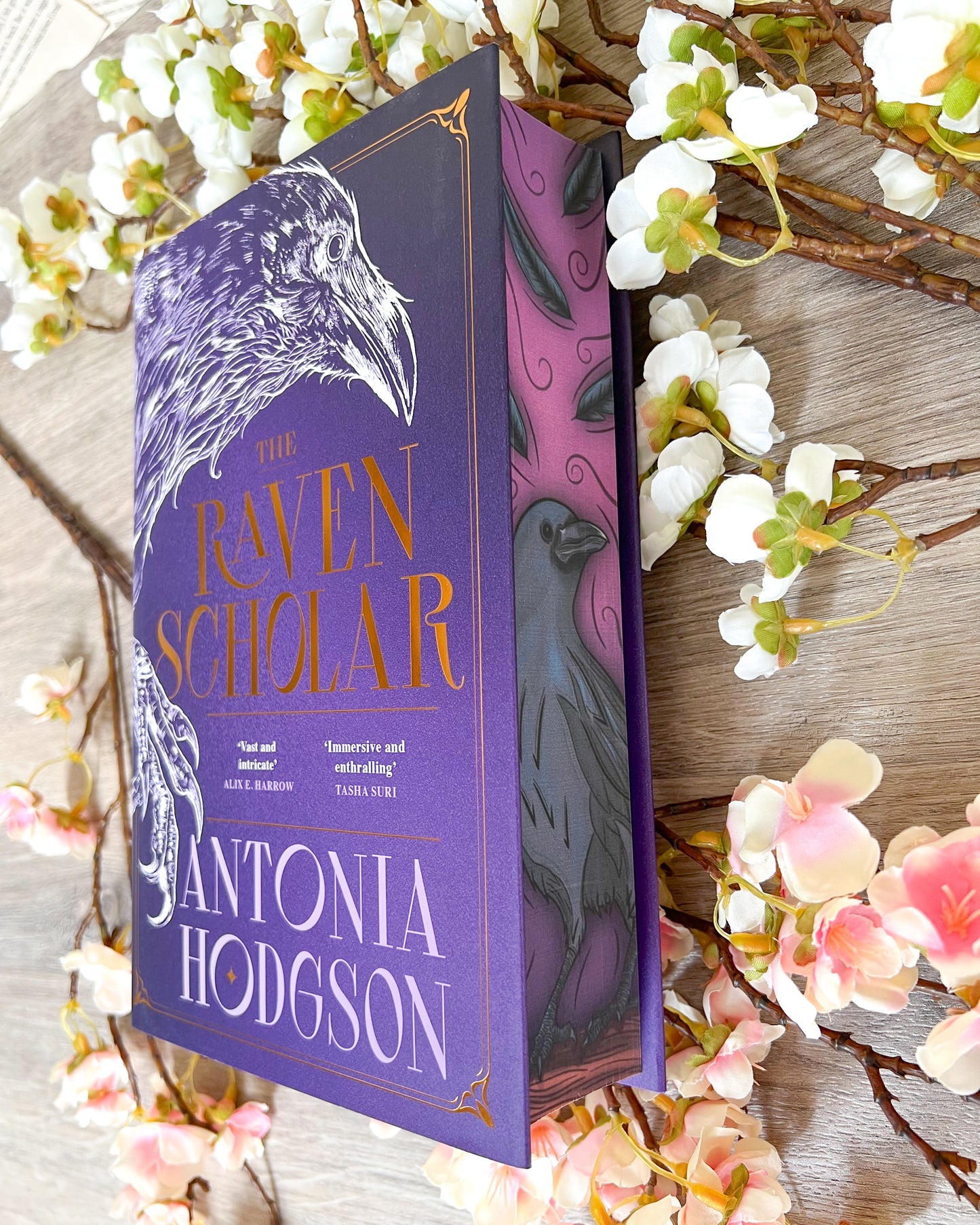 The Raven Scholar by Antonia Hodgson (UK hardback)