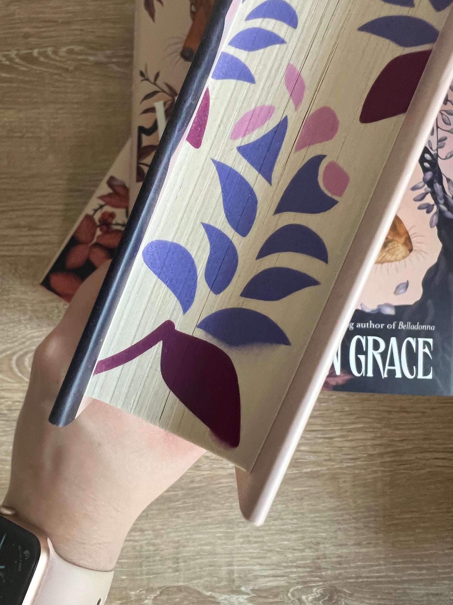 SECONDS SALE - Wisteria Sprayed Edge Hardback (UK edition)