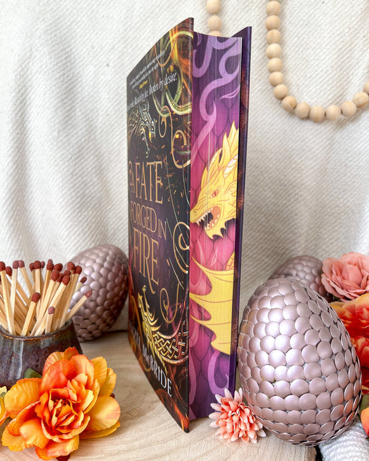 A Fate Forged in Fire by Hazel McBride (UK hardback)