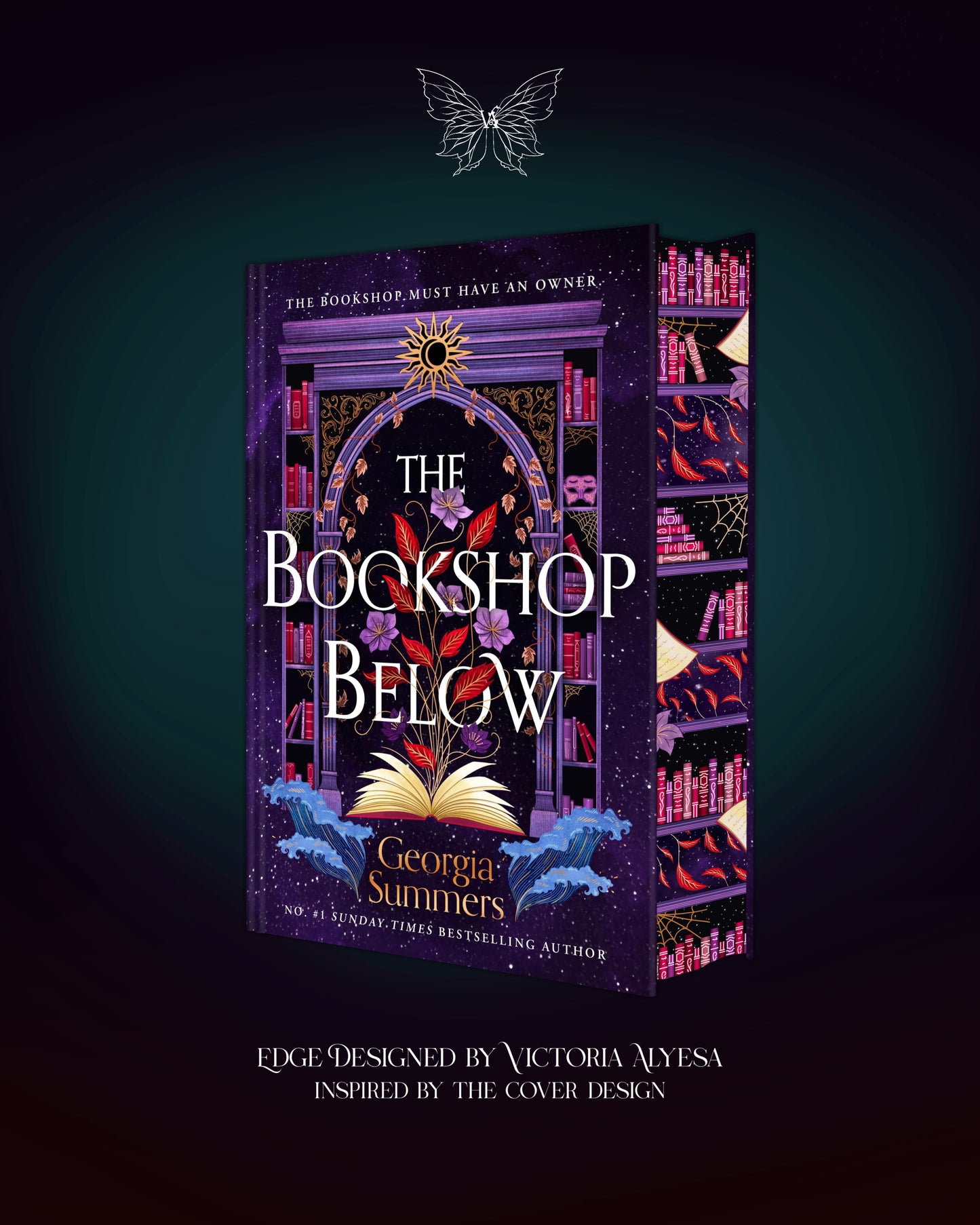 The Bookshop Below Collaboration with Alyesasworld Hardback (UK edition)