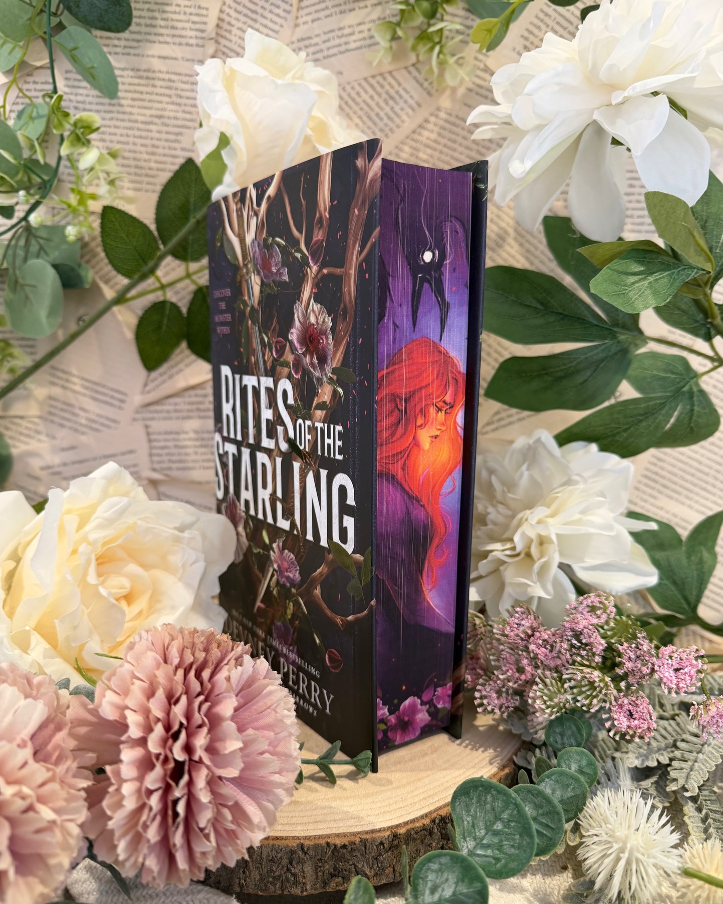 Hanna's Bookpaintings Rites of the Starling Collaboration Hardback (UK edition)
