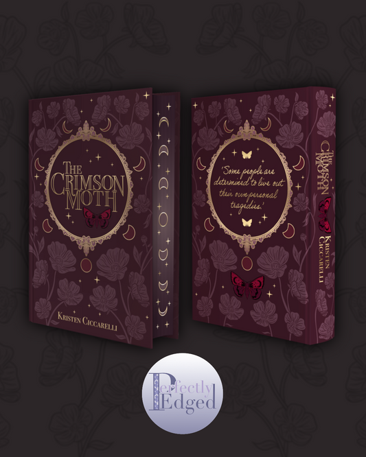 The Crimson Moth by Kristen Ciccarelli INDIVIDUAL (UK hardback)