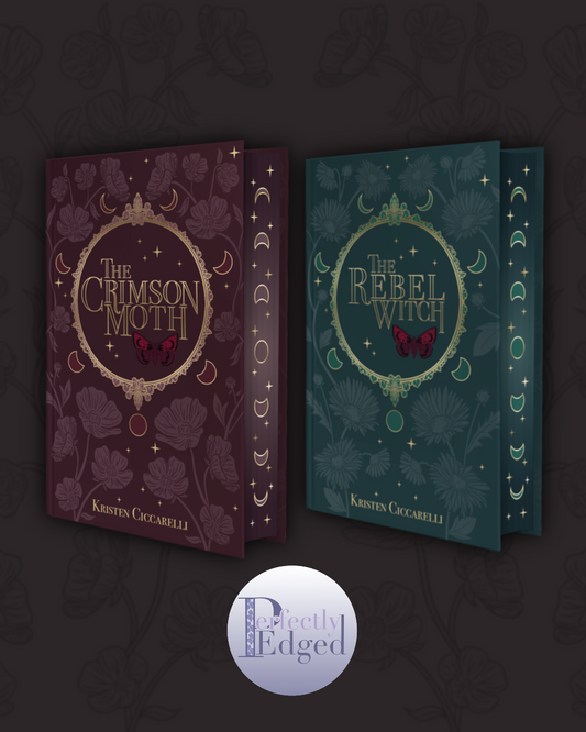 The Crimson Moth Duology by Kristen Ciccarelli BUNDLE DEAL (UK hardback)