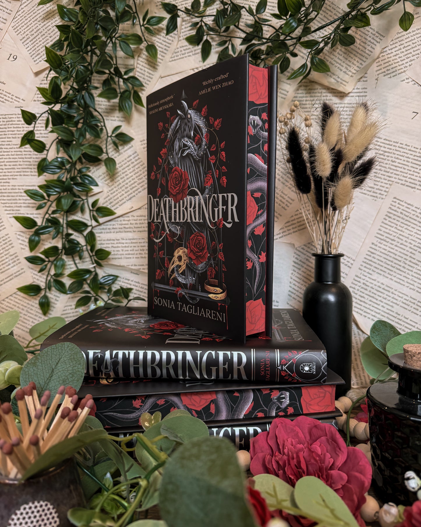 Deathbringer by Sonia Tagliareni (UK hardback)
